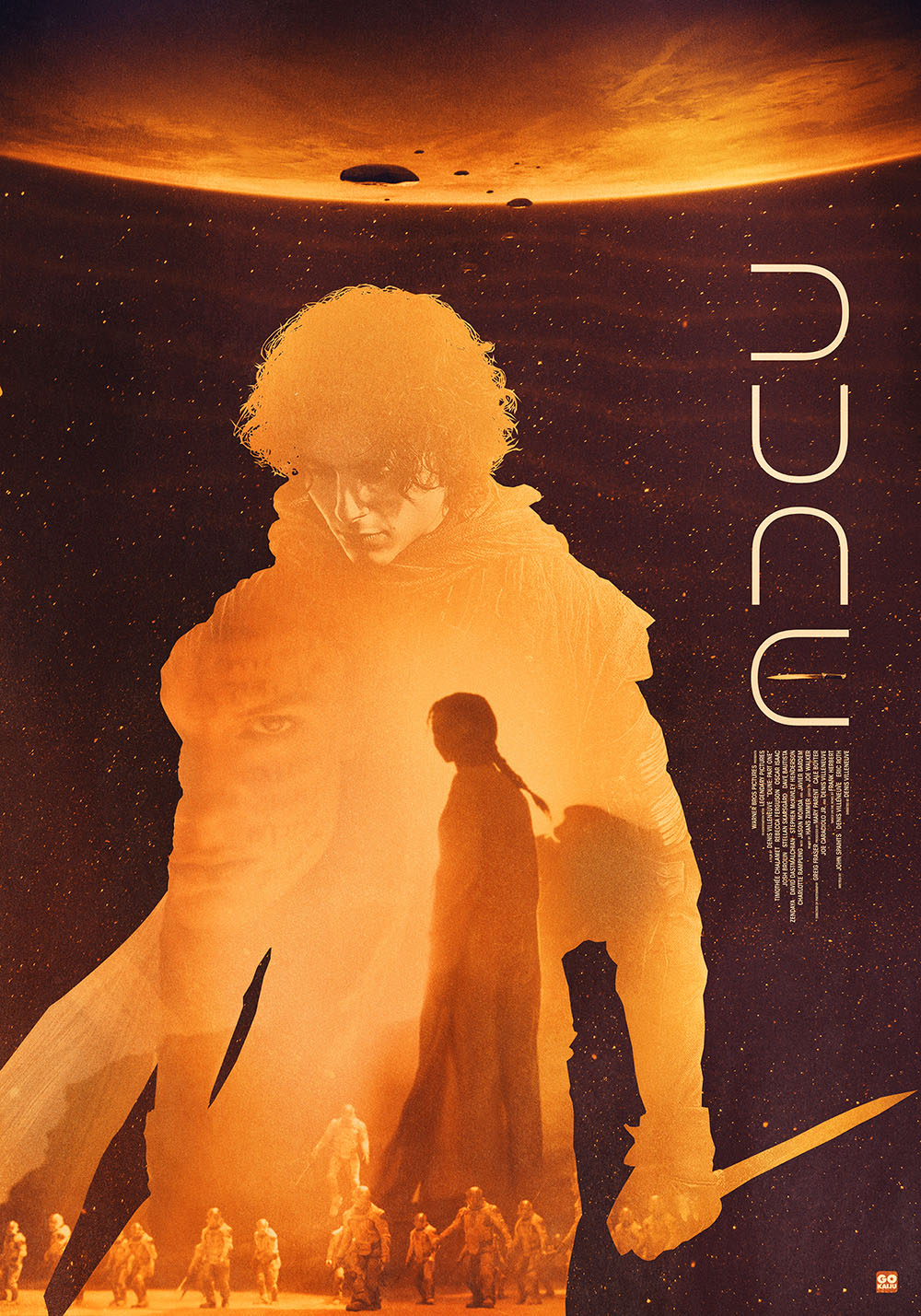 Dune Movie Movie Poster Portrait Display Artwork Typography 1000x1429