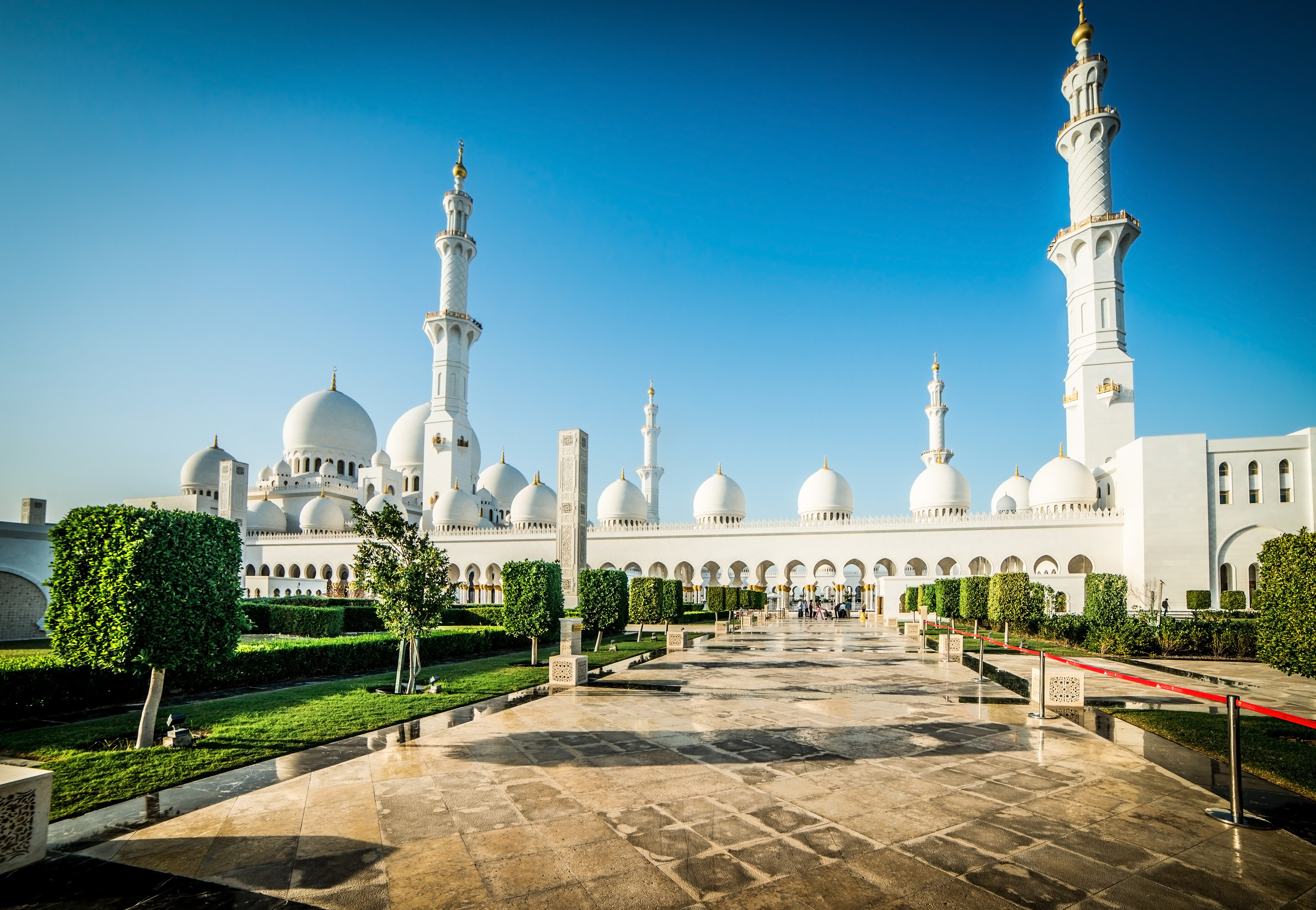 Religious Sheikh Zayed Grand Mosque 3400x2353