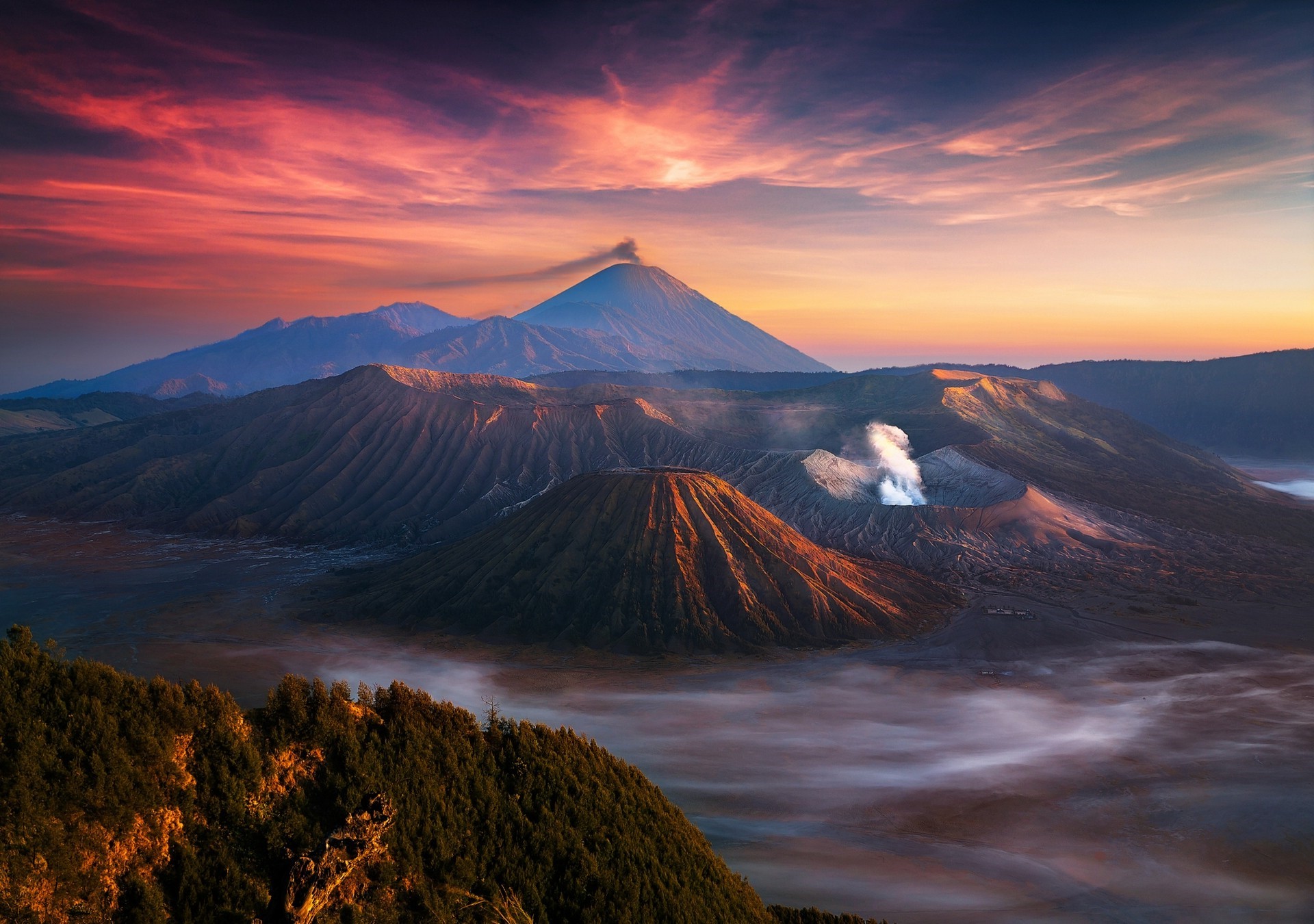 Nature Landscape Mountains Volcano 1920x1350