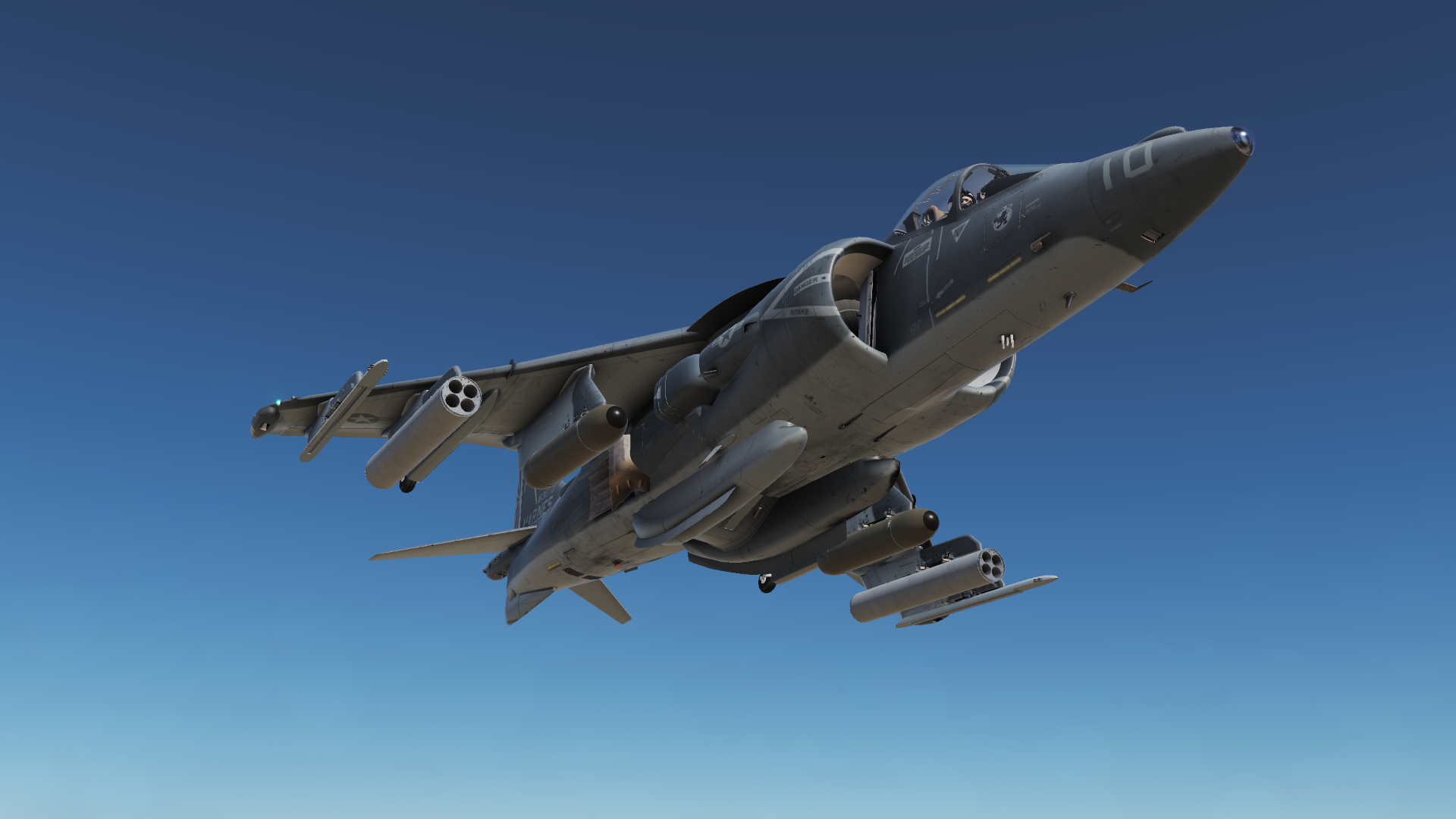 Digital Combat Simulator AV 8B Harrier Ii McDonnell Douglas Aircraft Airplane 1920x1080