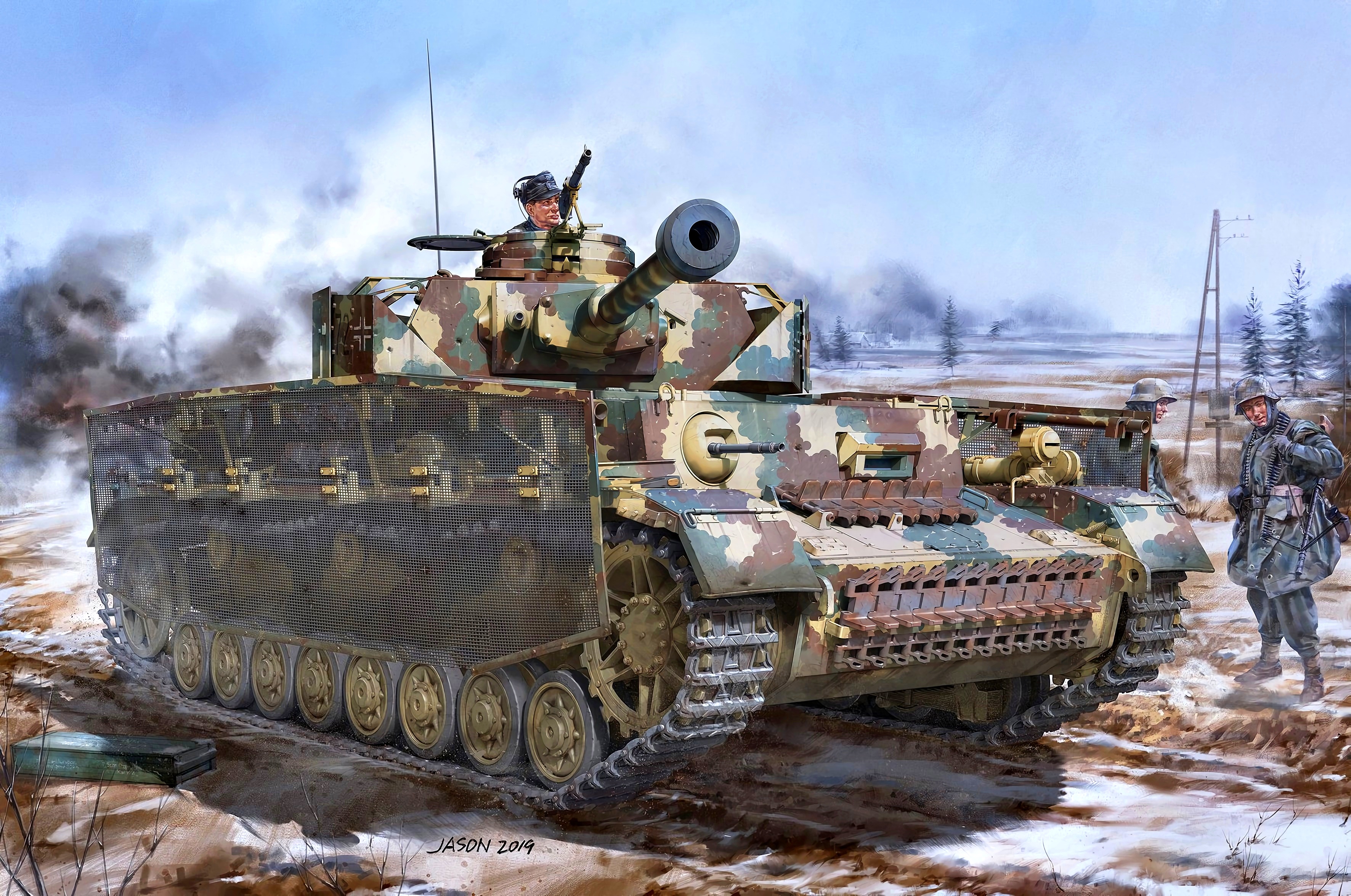 Soldier Tank 3544x2350