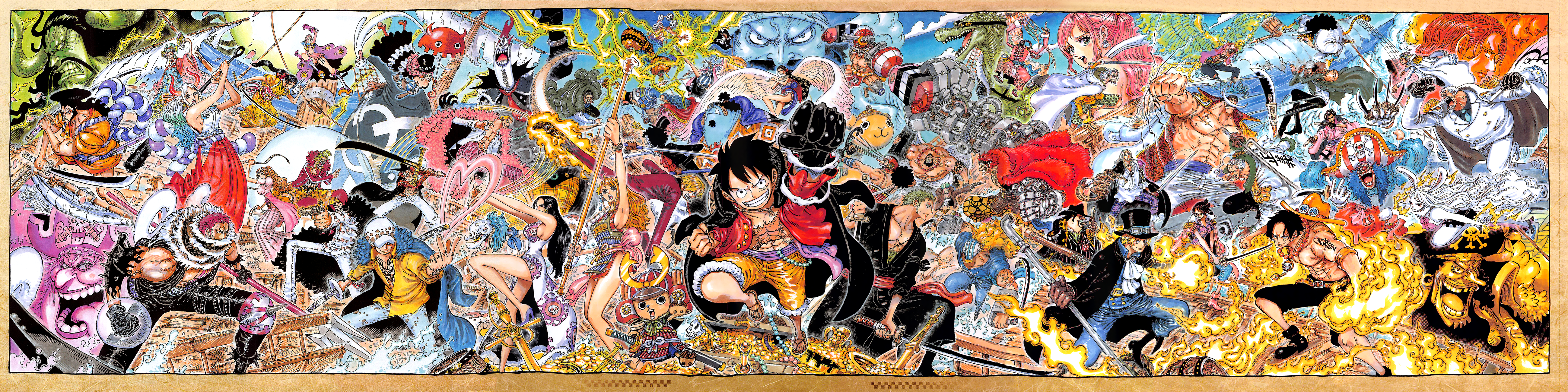 One Piece Cartoon Japan 5197x1300