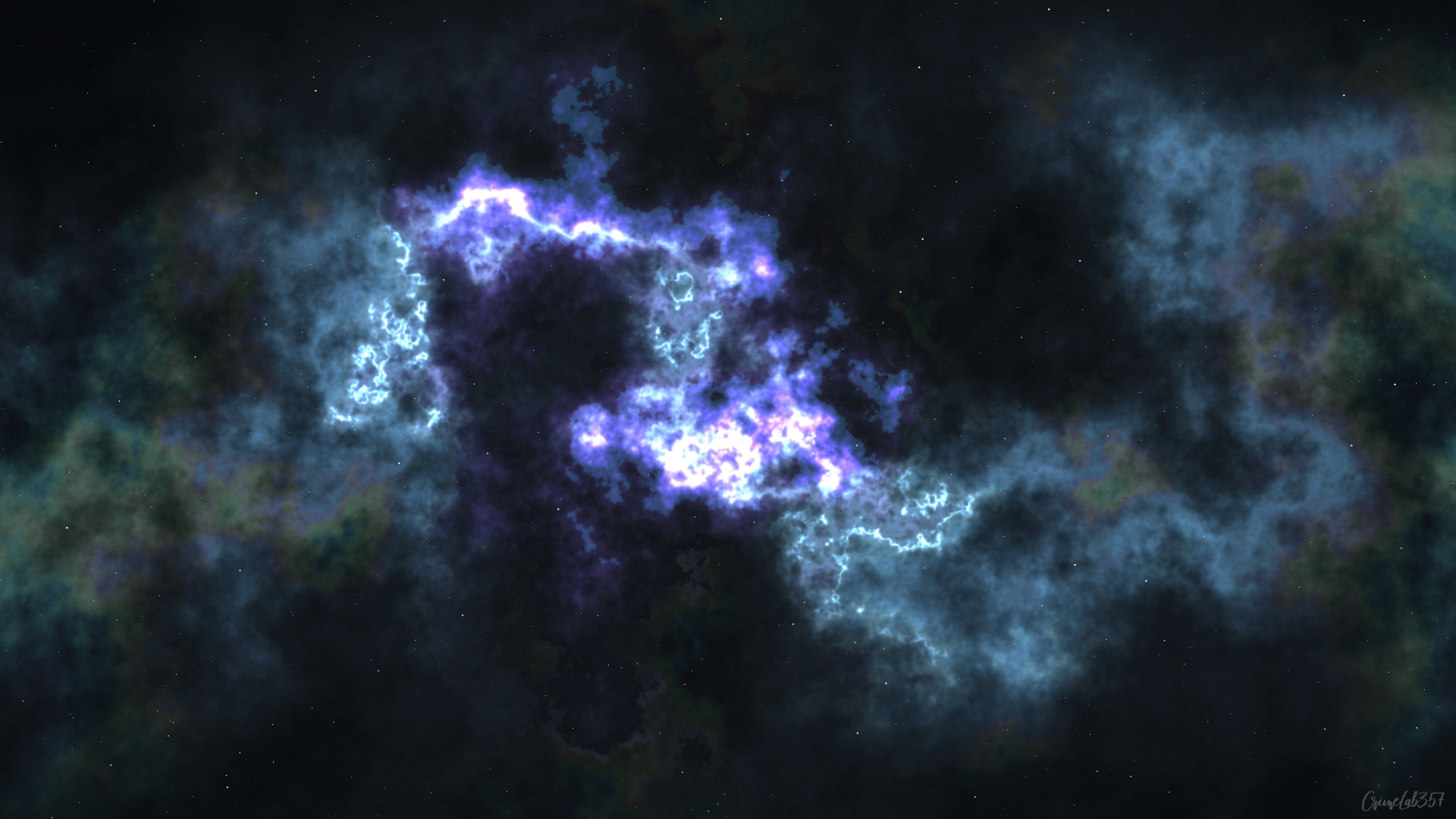 Nebula Deep Space Space Stars 1920x1080
