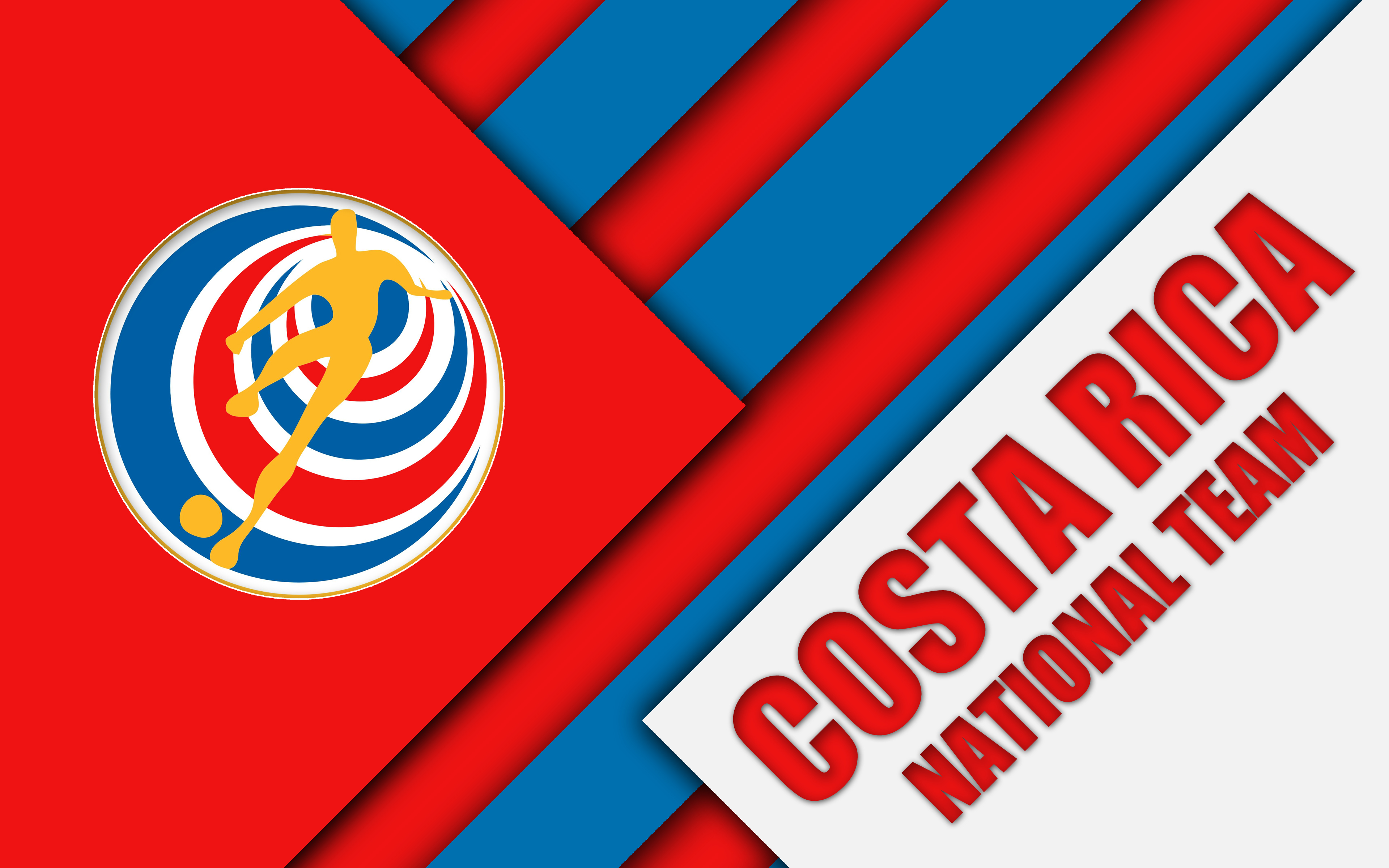 Costa Rica Soccer Logo Emblem 3840x2400