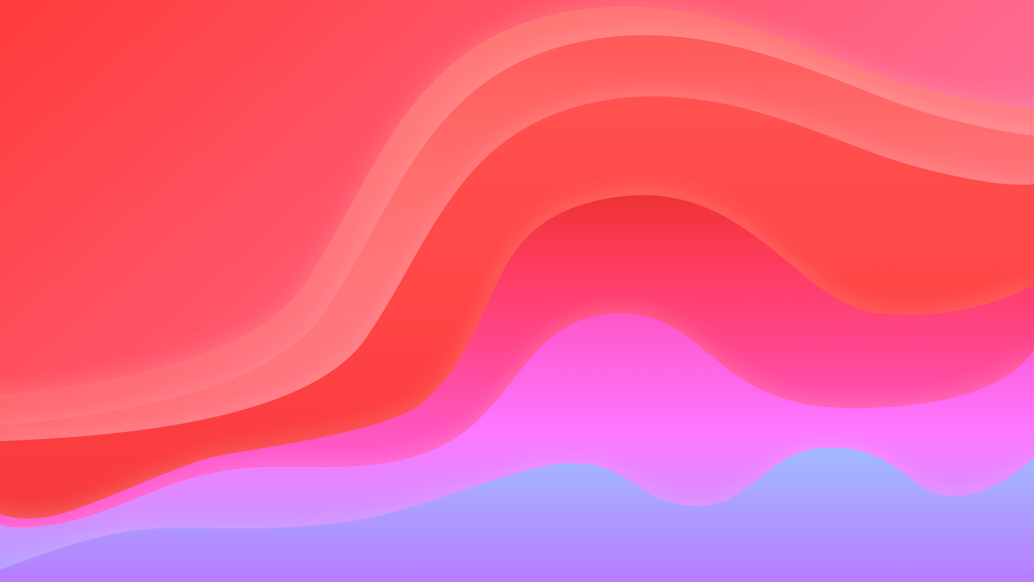 Abstract Wavy Lines Simple Background Minimalism 2042x1150
