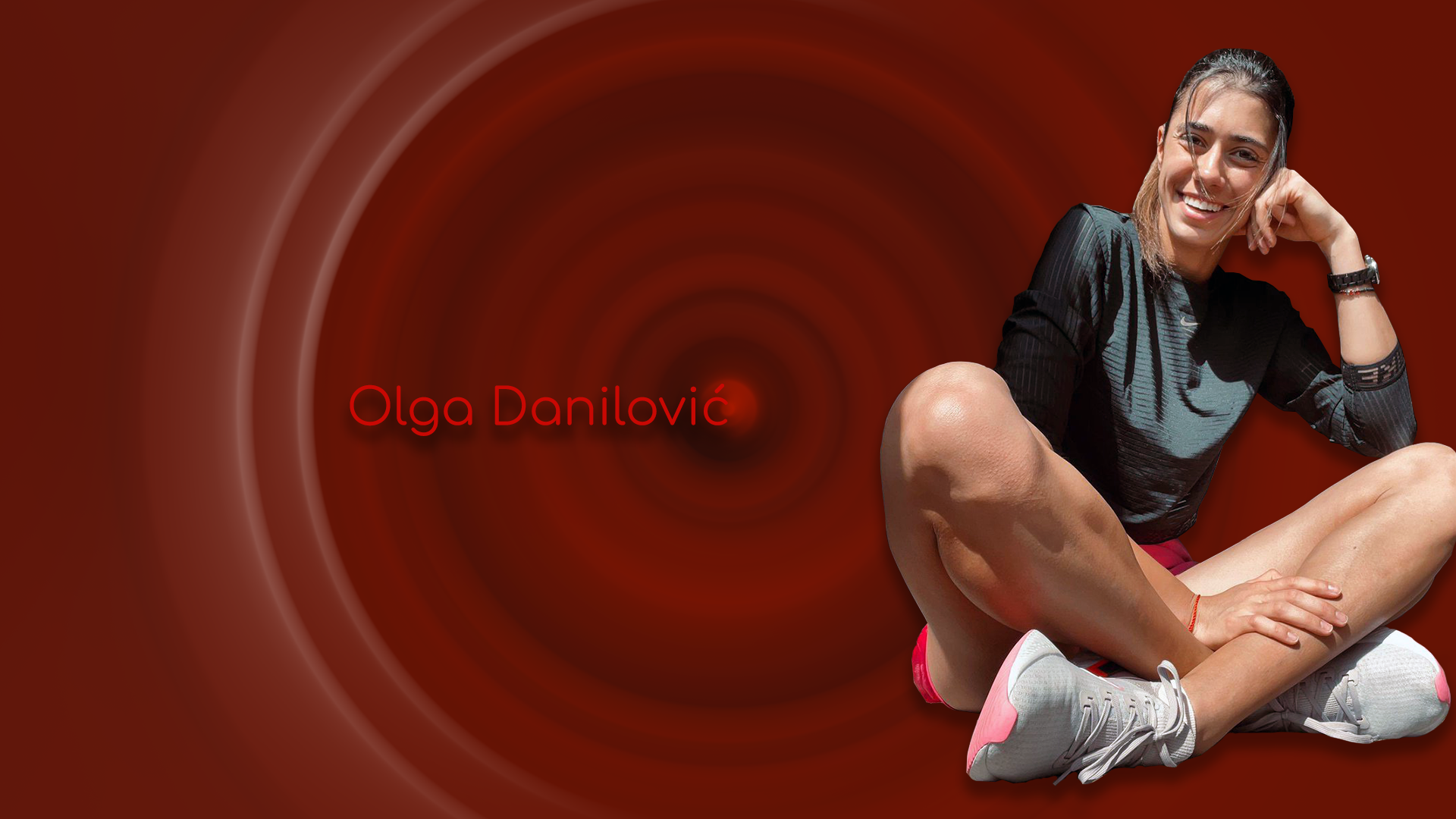 Tennis WTA Olga Danilovi Sport Women 1920x1080