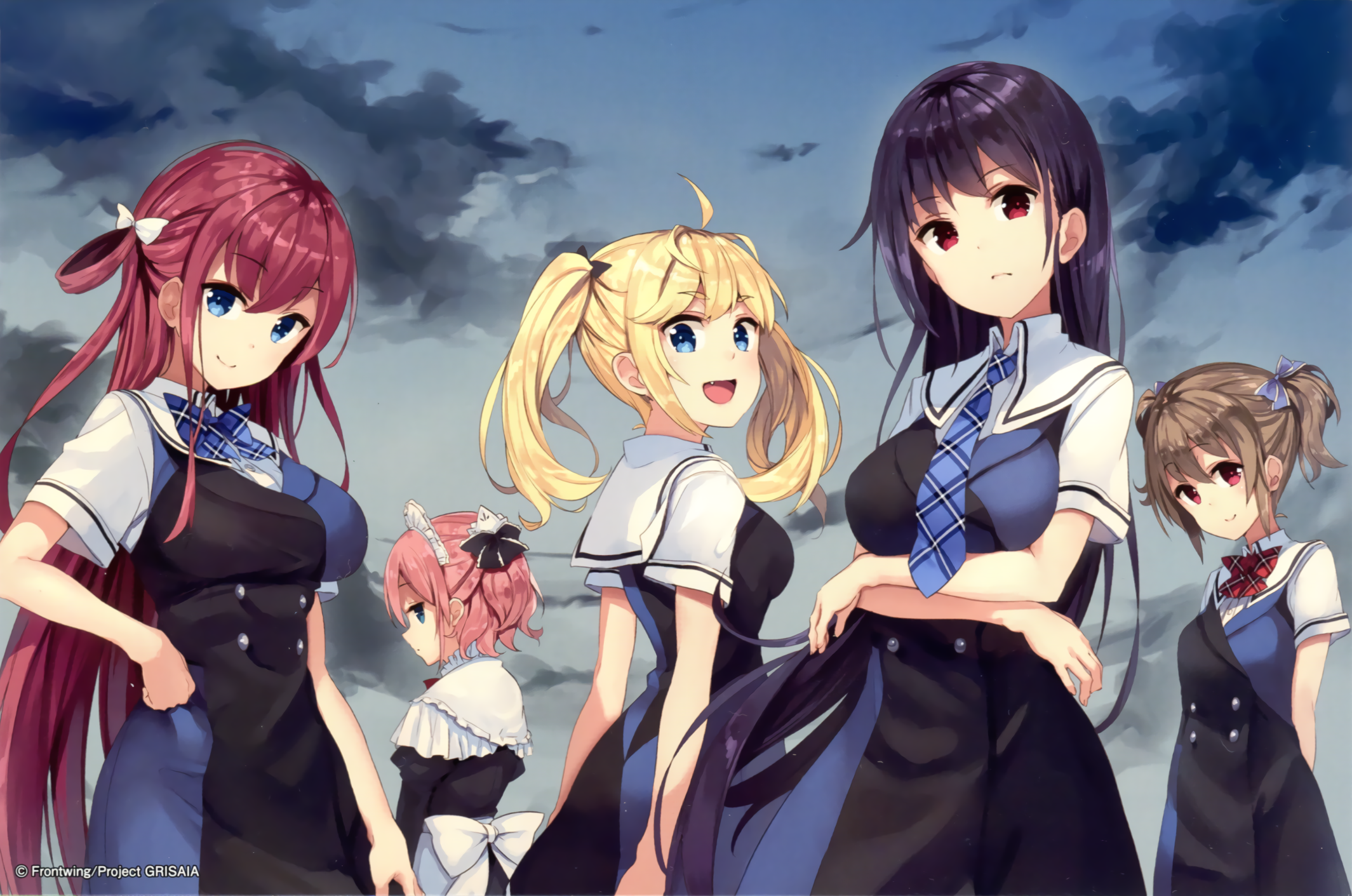 Anime Grisaia Series 2129x1411