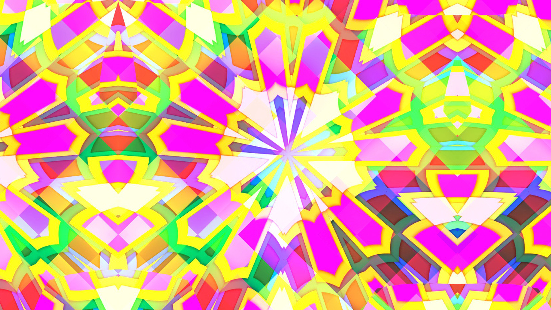 Colors Pattern Psychedelic 1920x1080