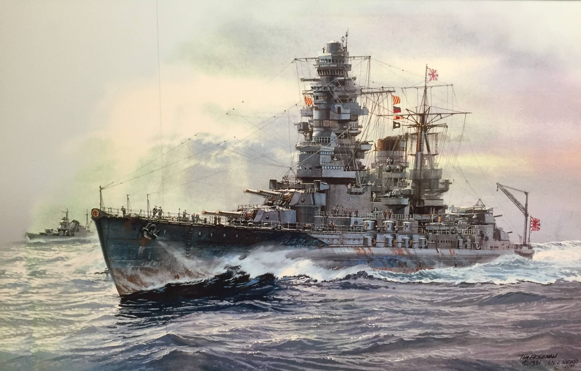 Battleship World War Ii IJN 2040x1303
