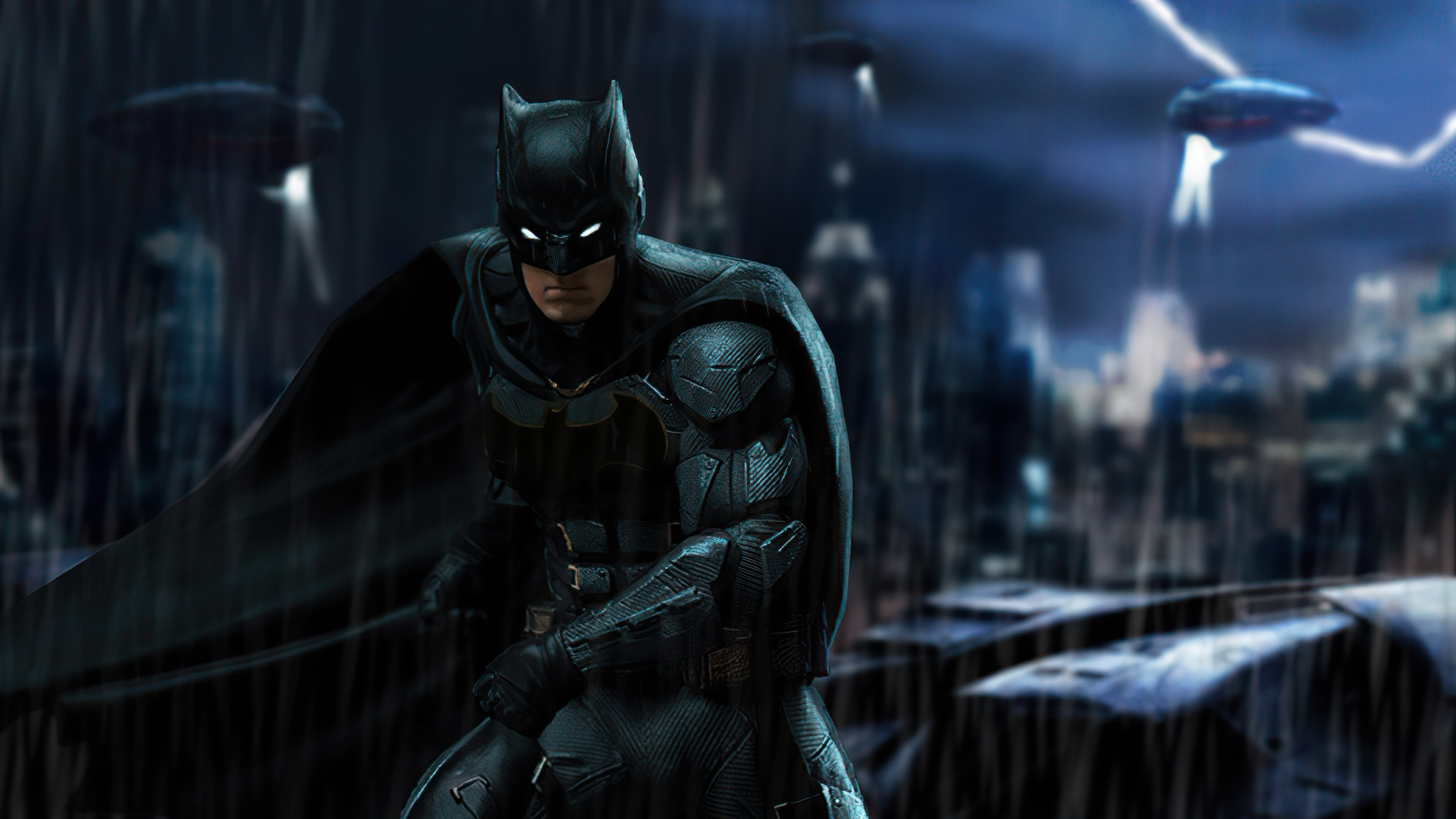 Batman Dc Comics Bruce Wayne Gotham City 3840x2160