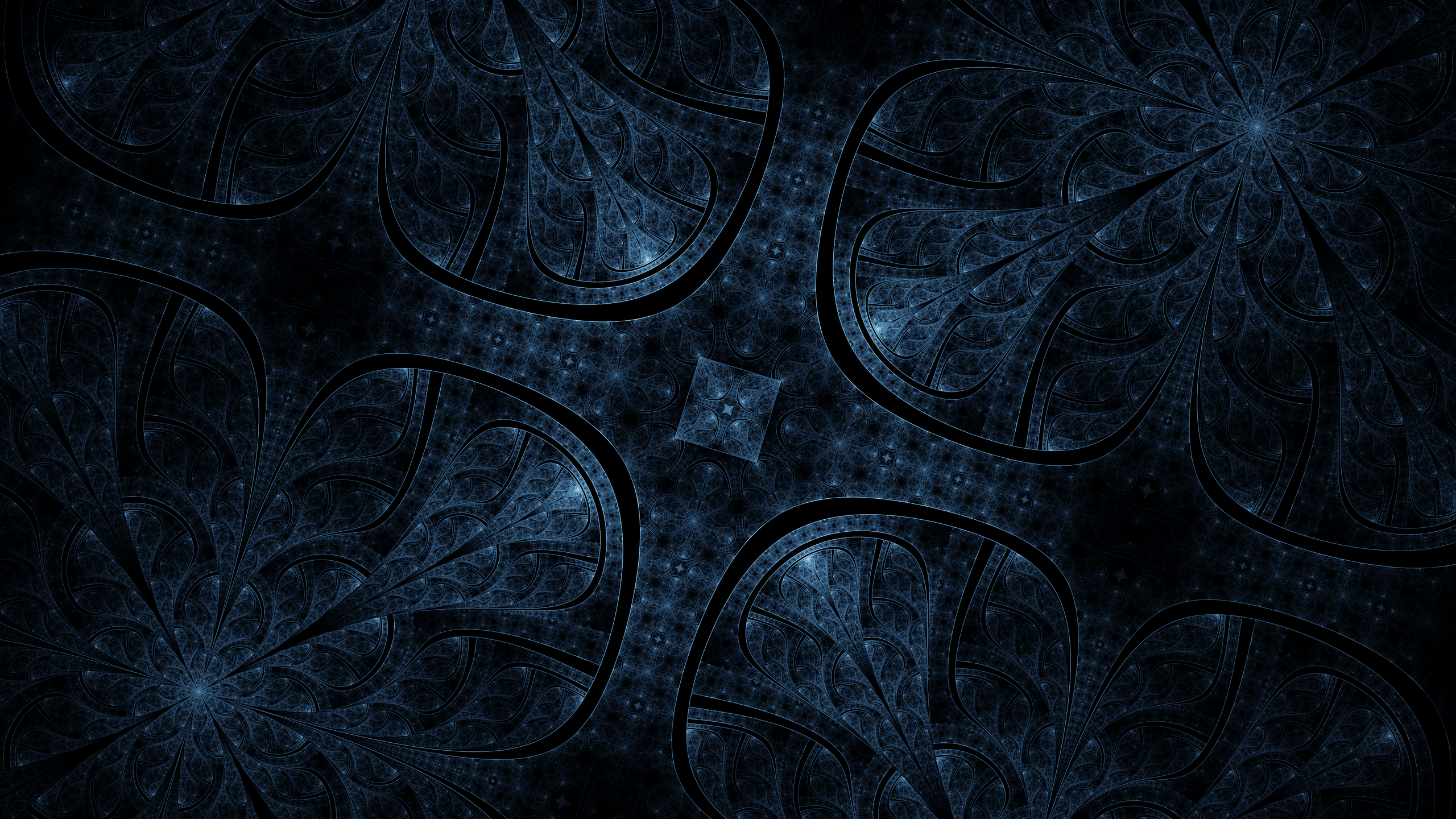Blue Pattern 2560x1440