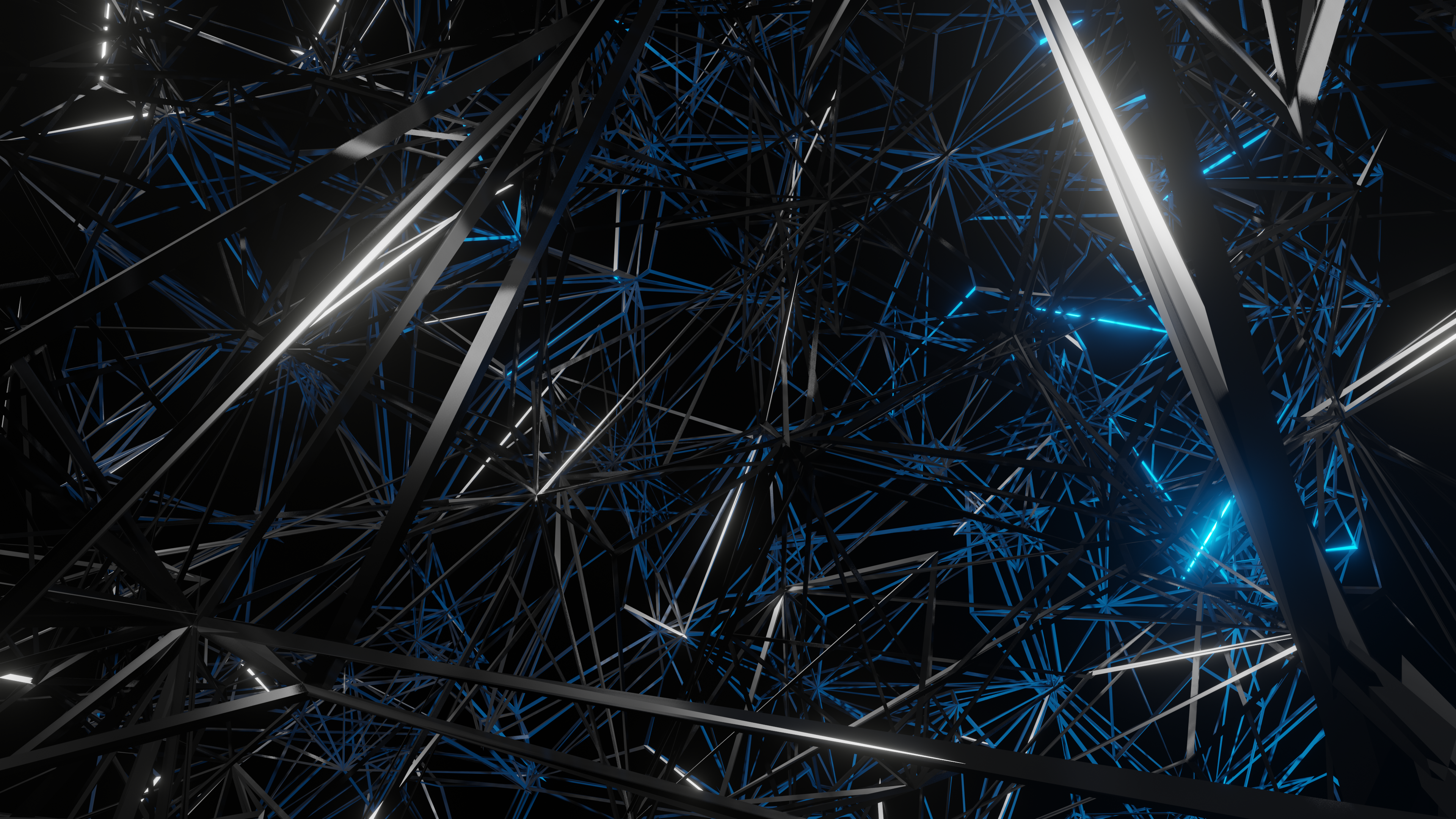 Abstract 3D 3840x2160