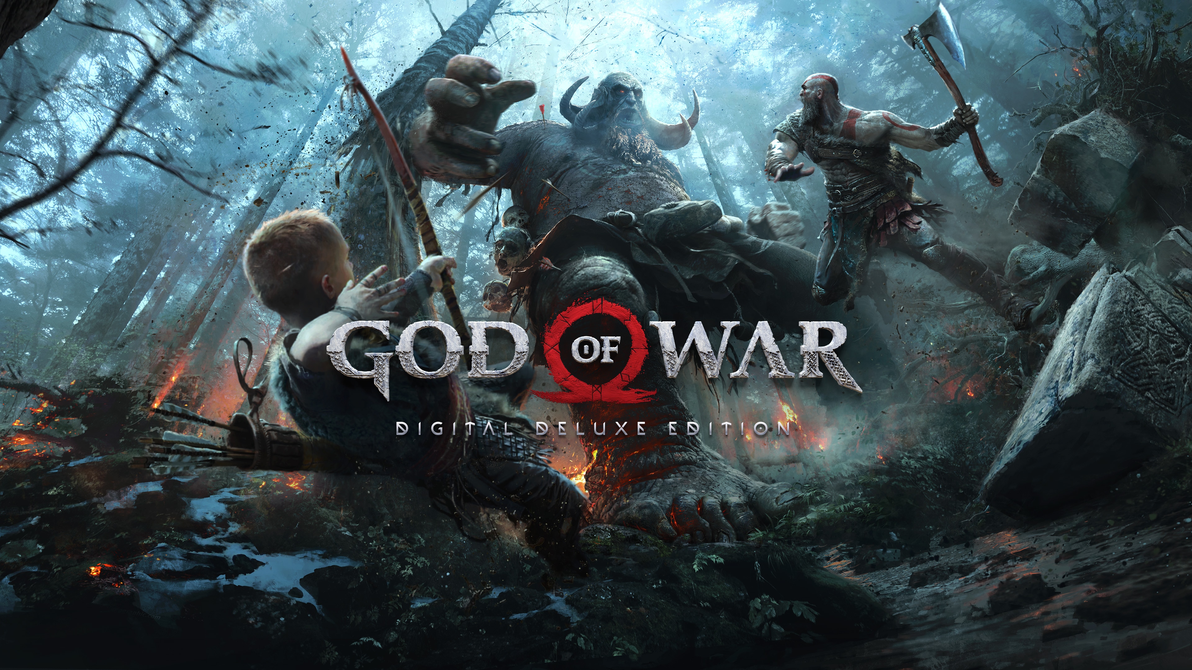 Video Game God Of War 2018 3840x2160