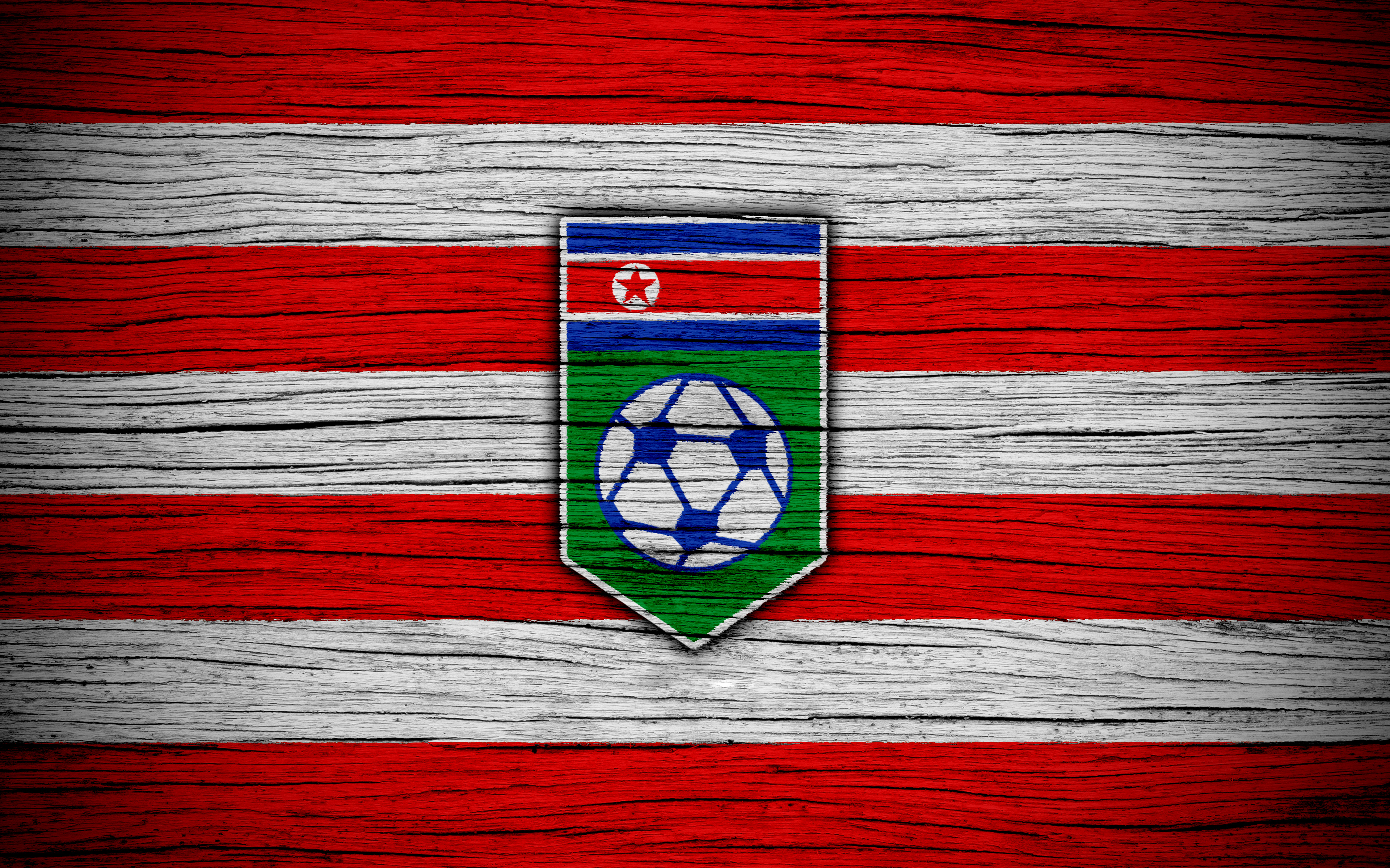 North Korea Soccer Logo Emblem 3840x2400