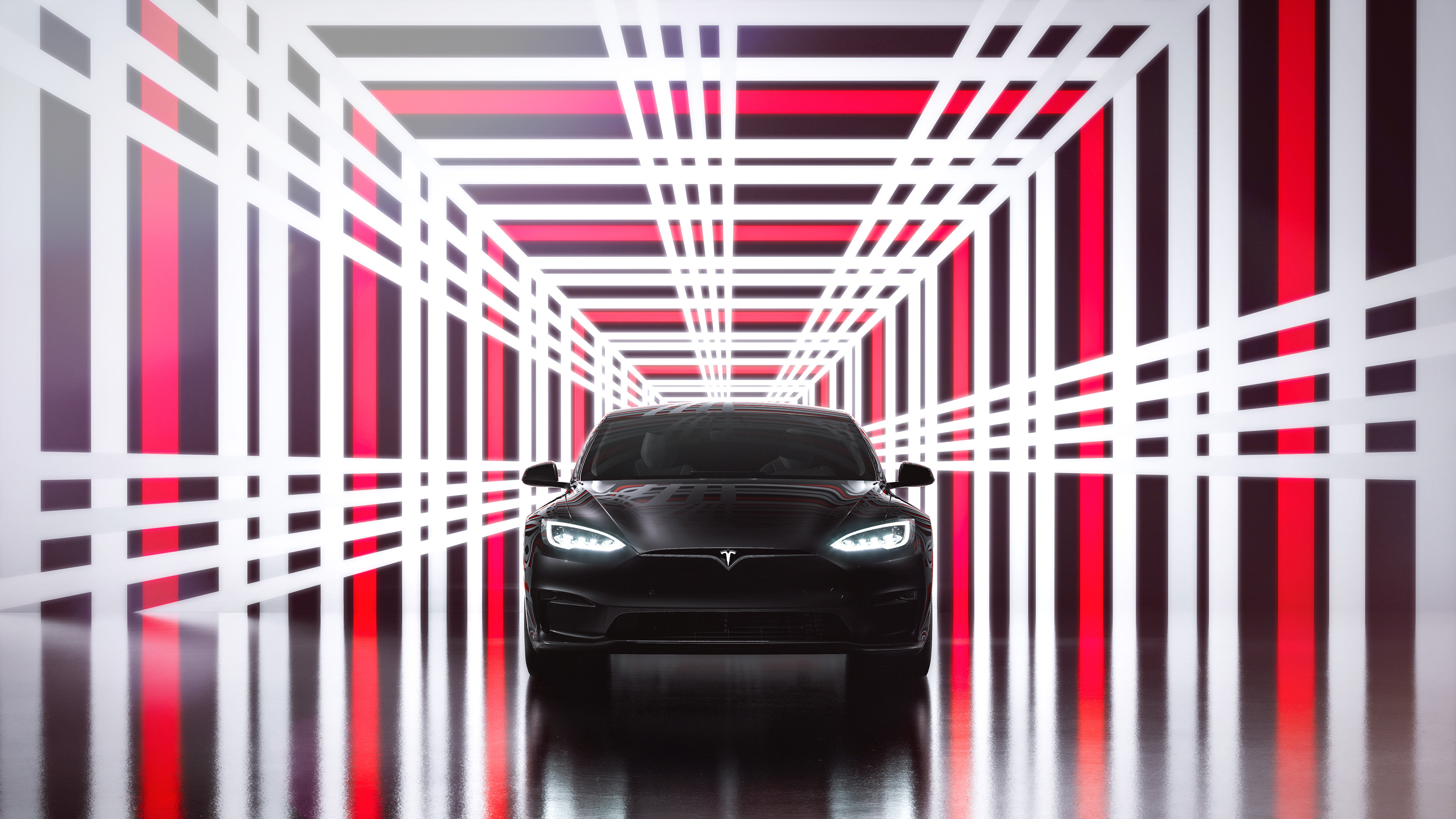 Tesla Model S Tesla Electric Car Performance Car Plaid 3840x2160