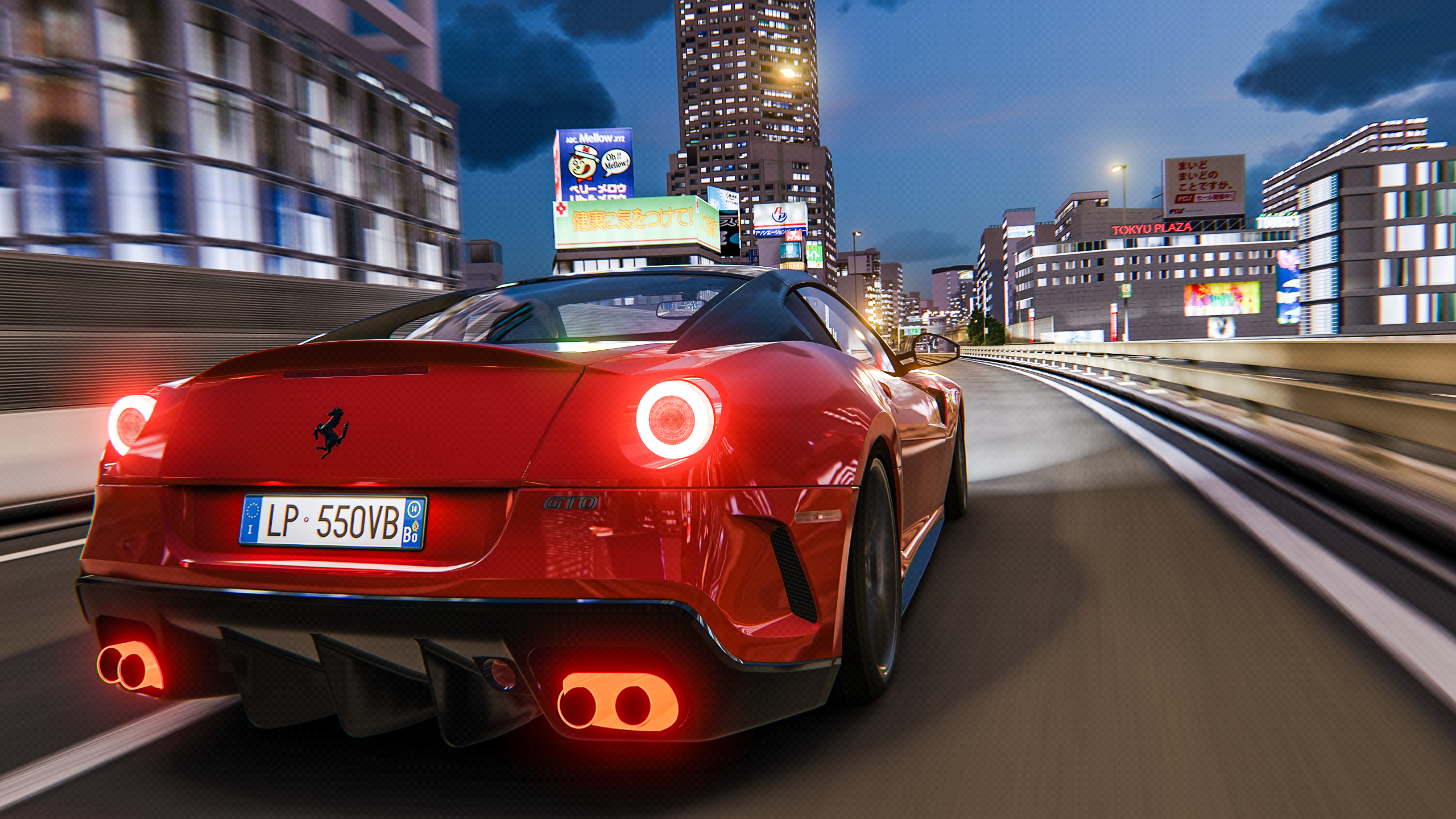 Assetto Corsa Ferrari Ferrari 599 Car Vehicle Video Games 2560x1440