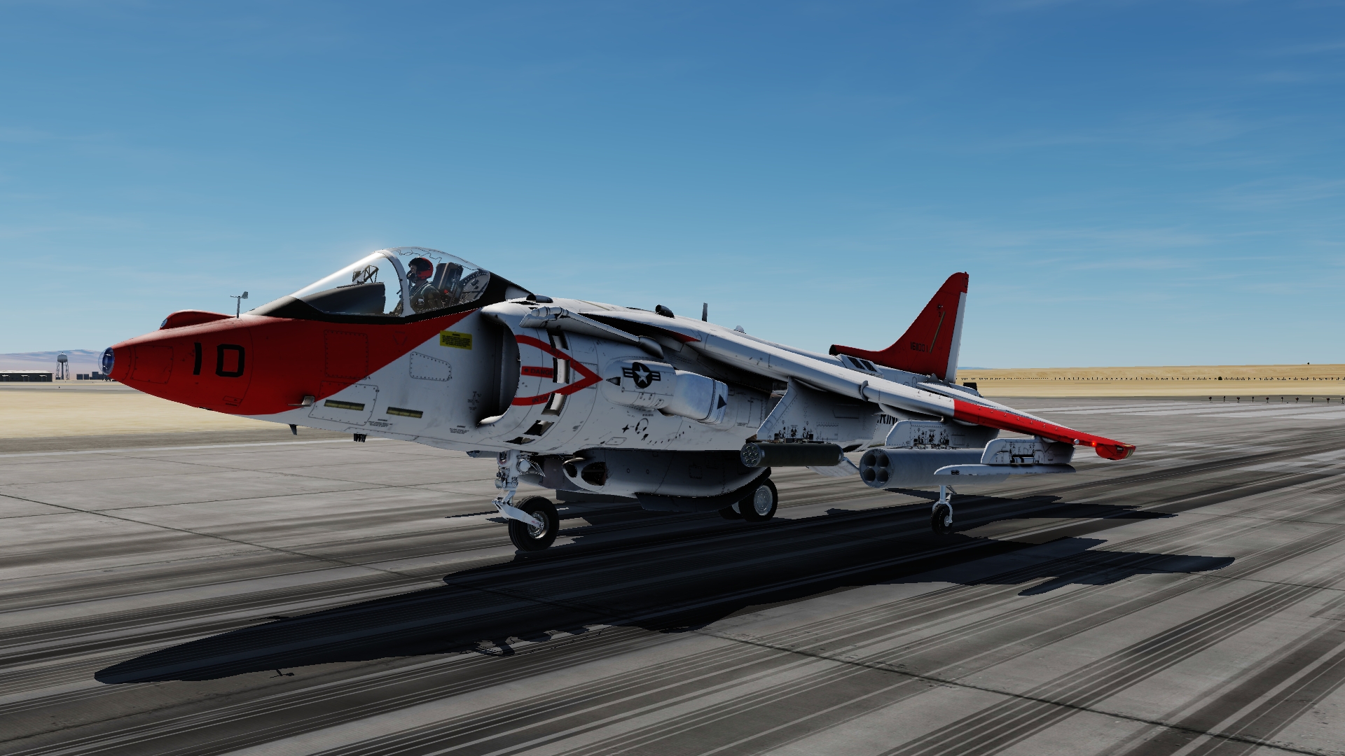 Digital Combat Simulator Dcs World Aircraft Airplane Video Games AV 8B Harrier Ii 1920x1080