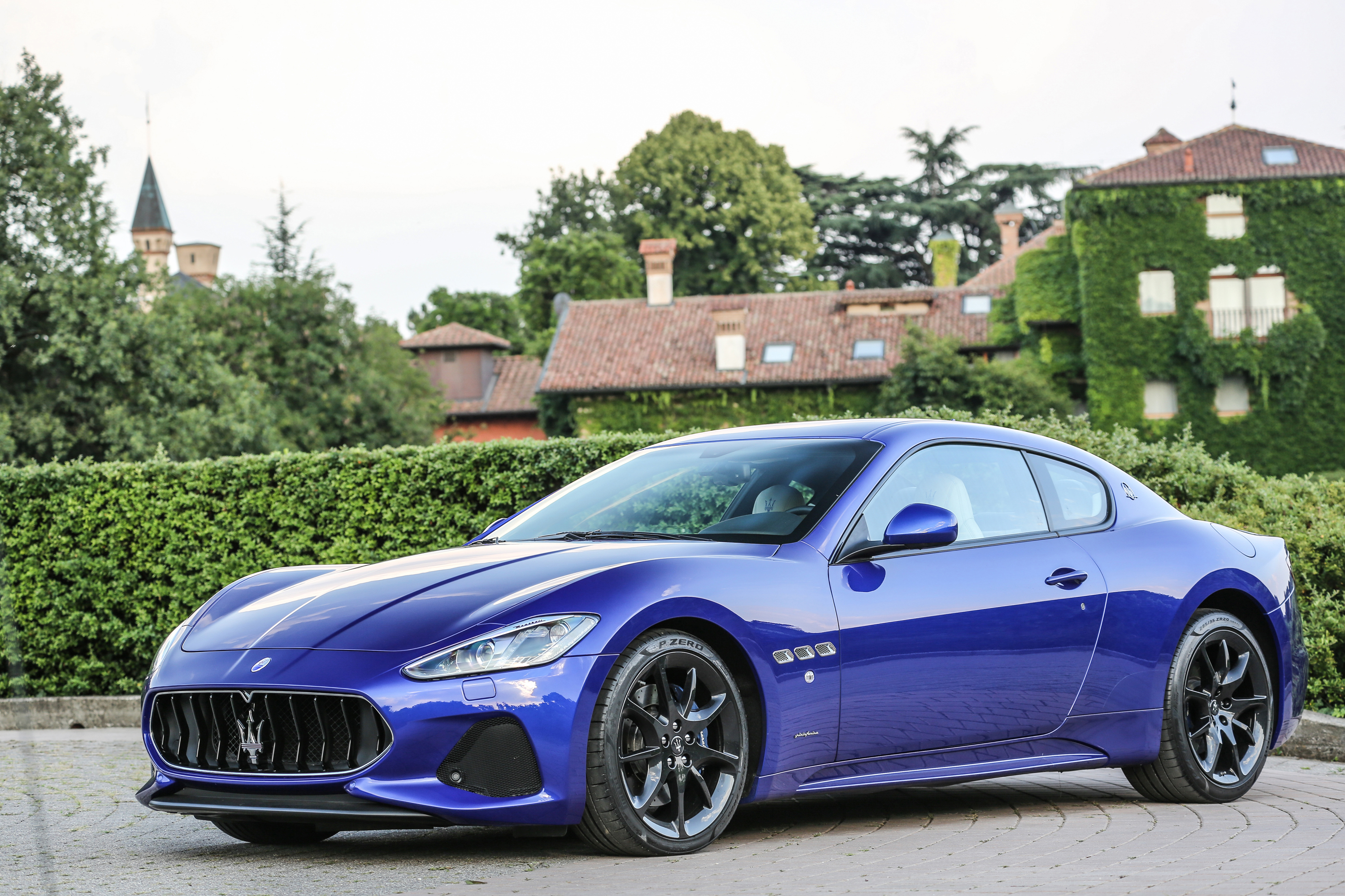 Maserati Car Blue Car Grand Tourer Supercar 3000x2000
