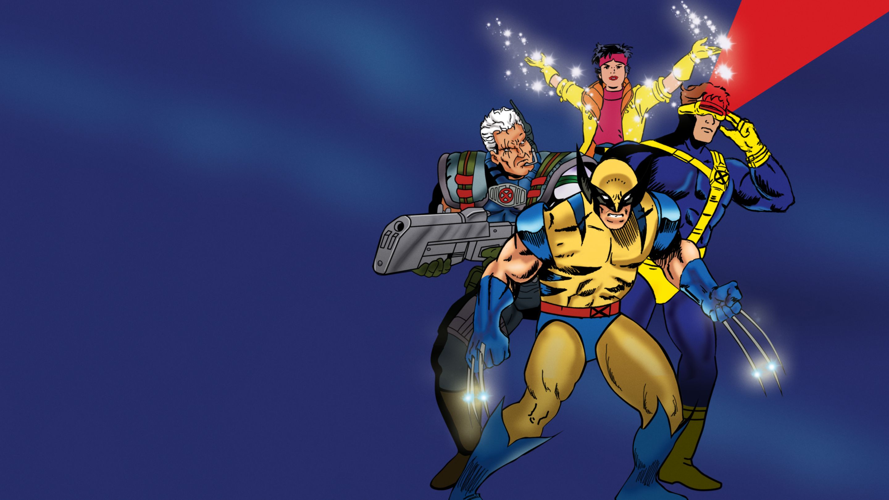 Wolverine Cable Marvel Comics Cyclops Marvel Comics Jubilee Marvel Comics 2880x1620
