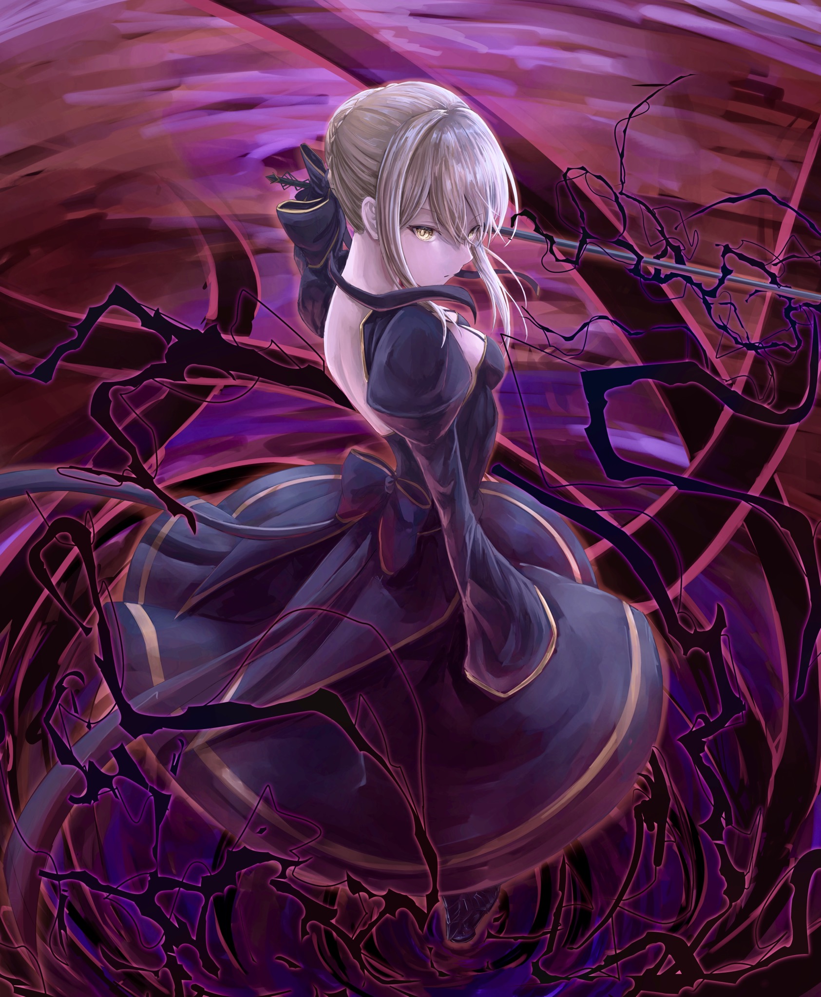 Anime Anime Girls Fate Series Fate Stay Night Fate Stay Night Heavens Feel Fate Grand Order Artoria  1685x2046