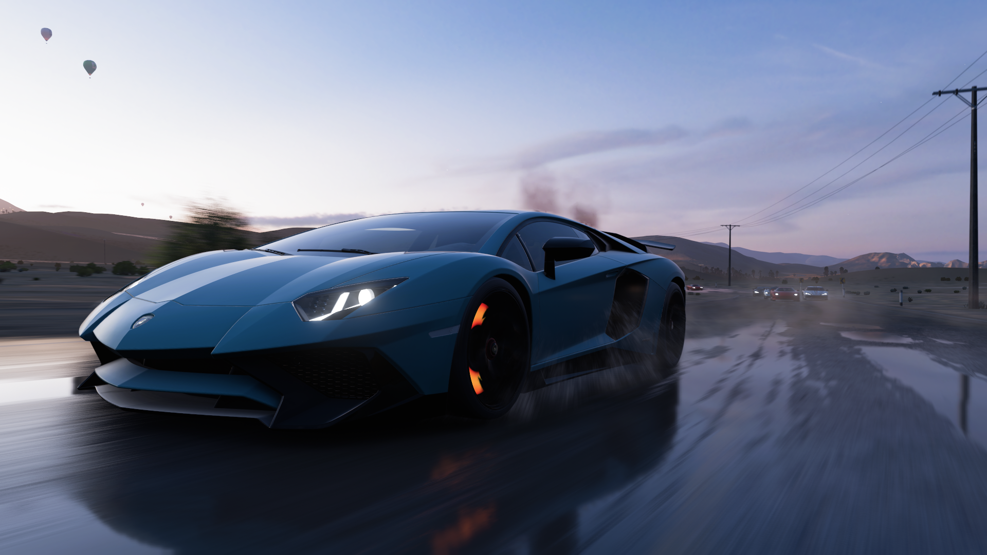 Forza Horizon 5 Lamborghini Aventador LP750 4 SV Screen Shot Video Games Car 1920x1080