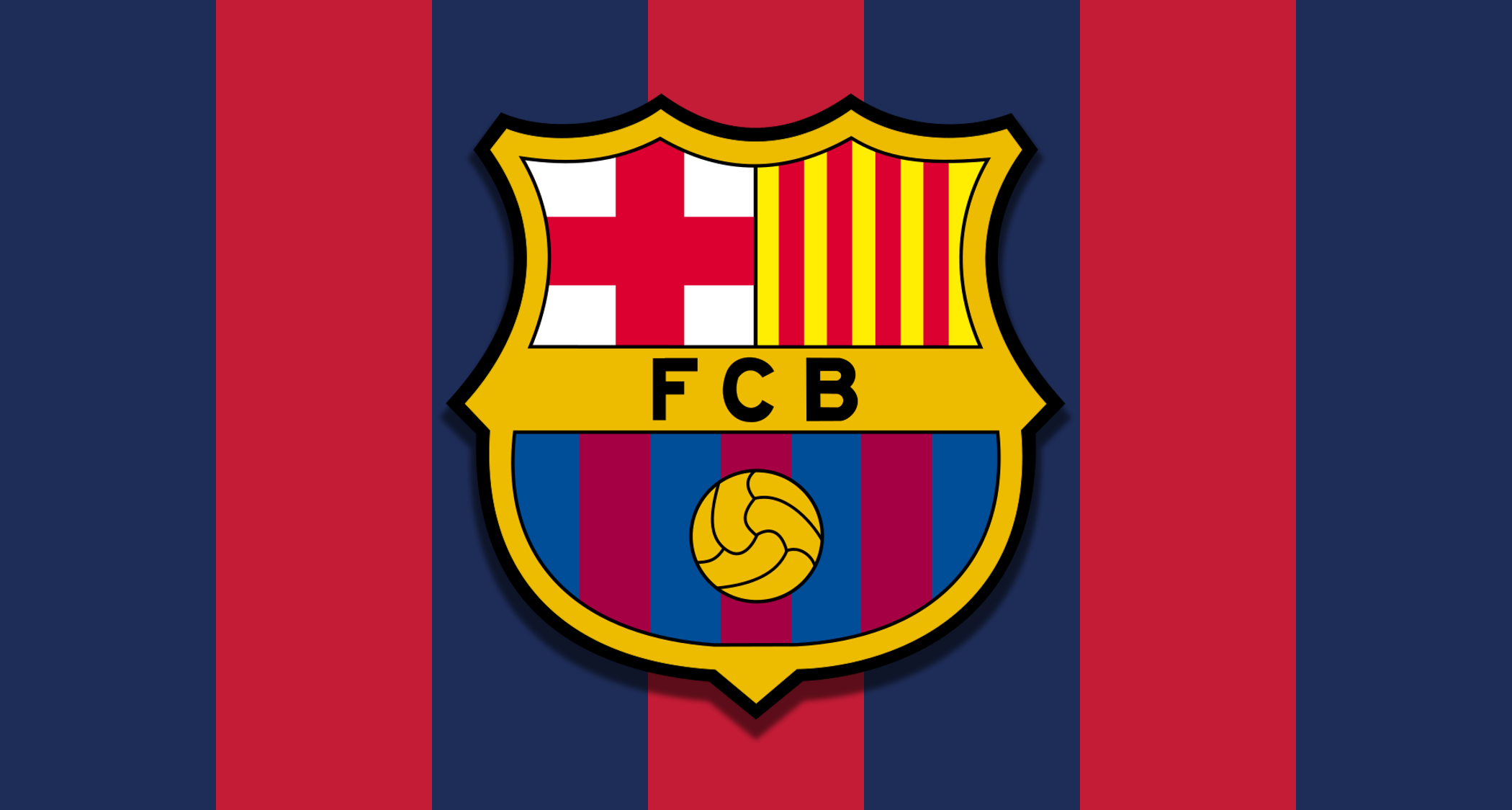 FC Barcelona Logo Soccer 2100x1125