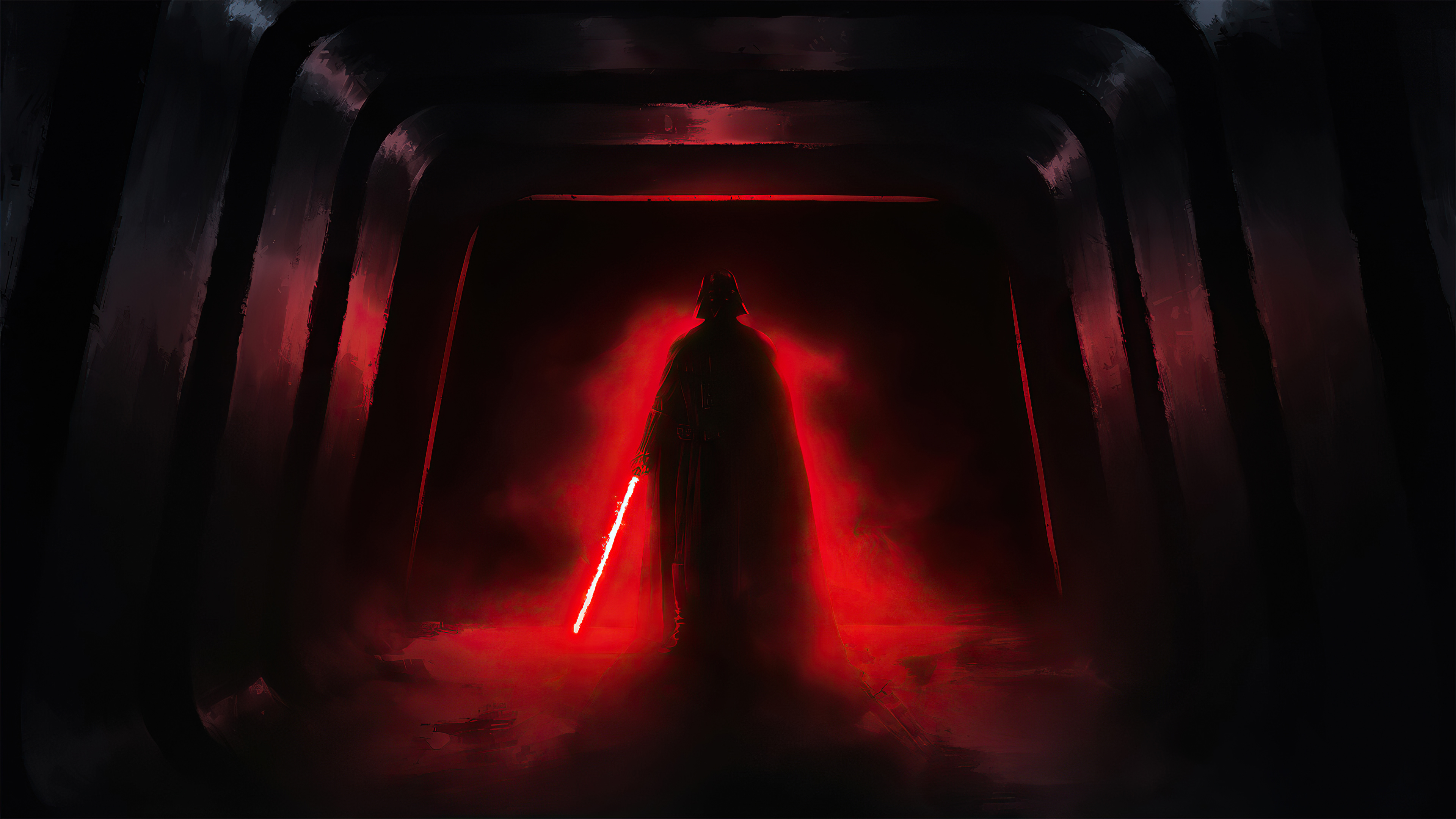 Darth Vader Sith Star Wars Lightsaber 3840x2160