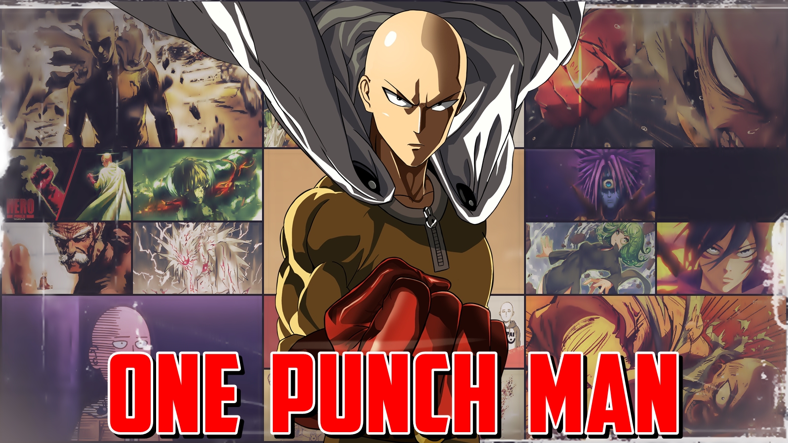 Saitama One Punch Man 1600x900