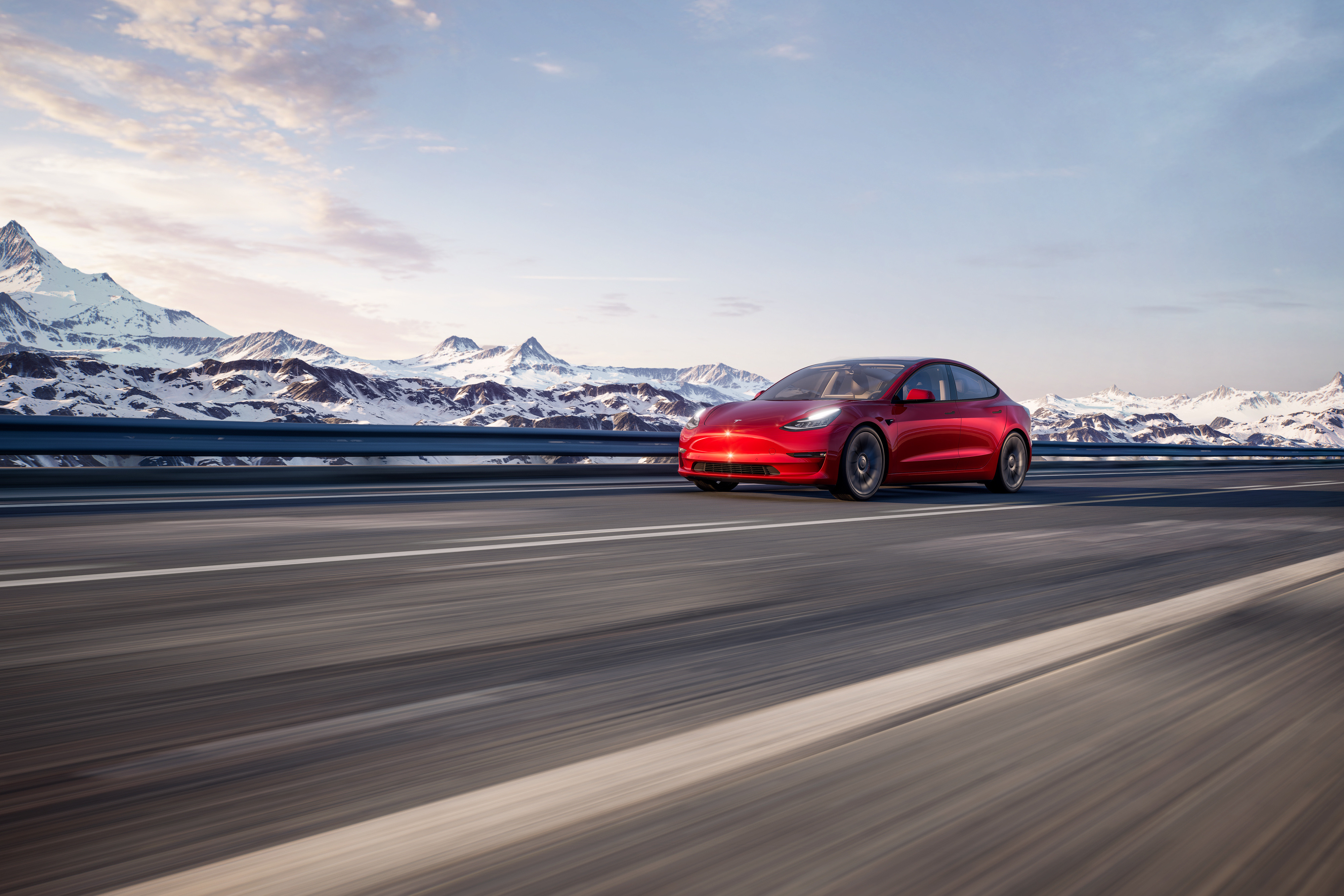 Tesla Model 3 Electric Car Car 4000x2667