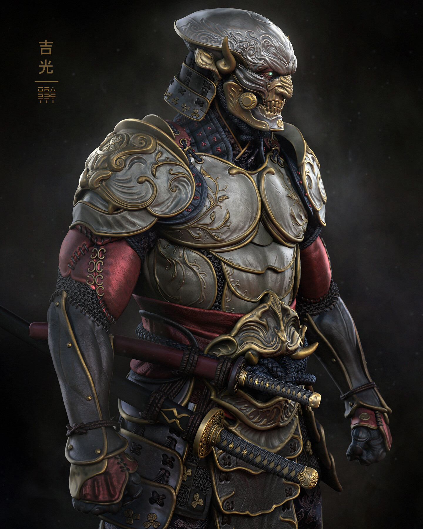 Samurai Oriental 1440x1800