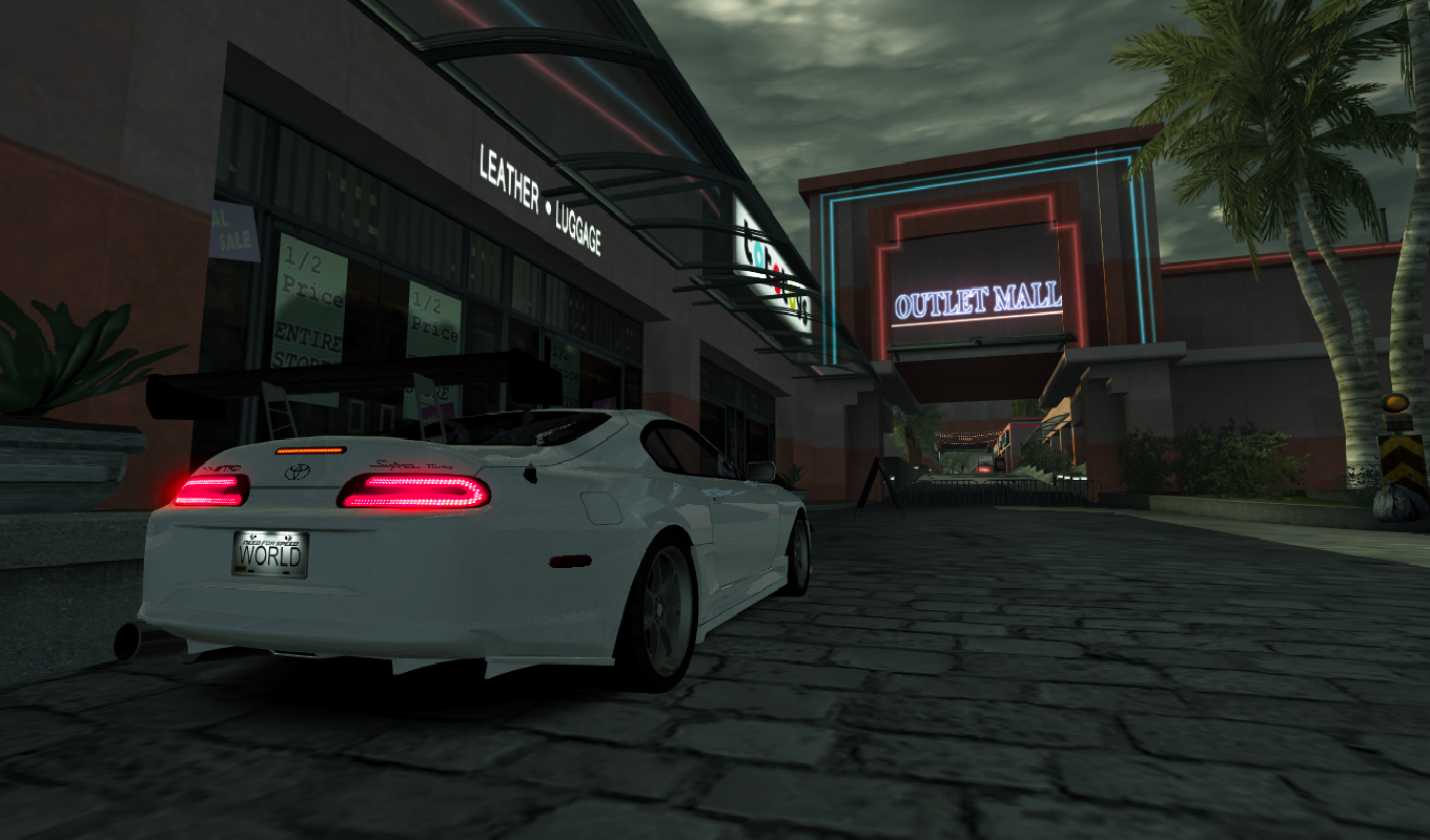 Video Games Need For Speed World Vehicle Car Toyota Toyota Supra Supra 1360x800