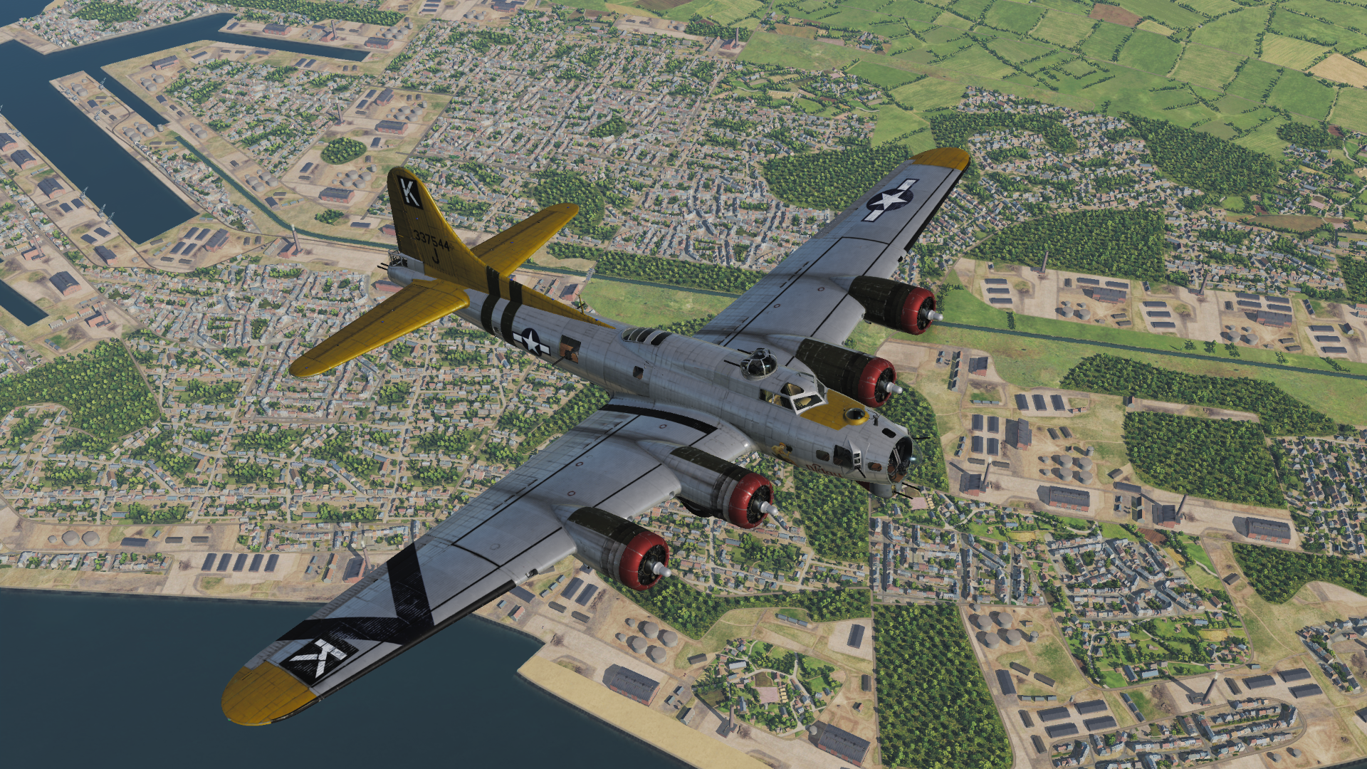 Digital Combat Simulator Dcs World Boeing B 17 Flying Fortress 1920x1080