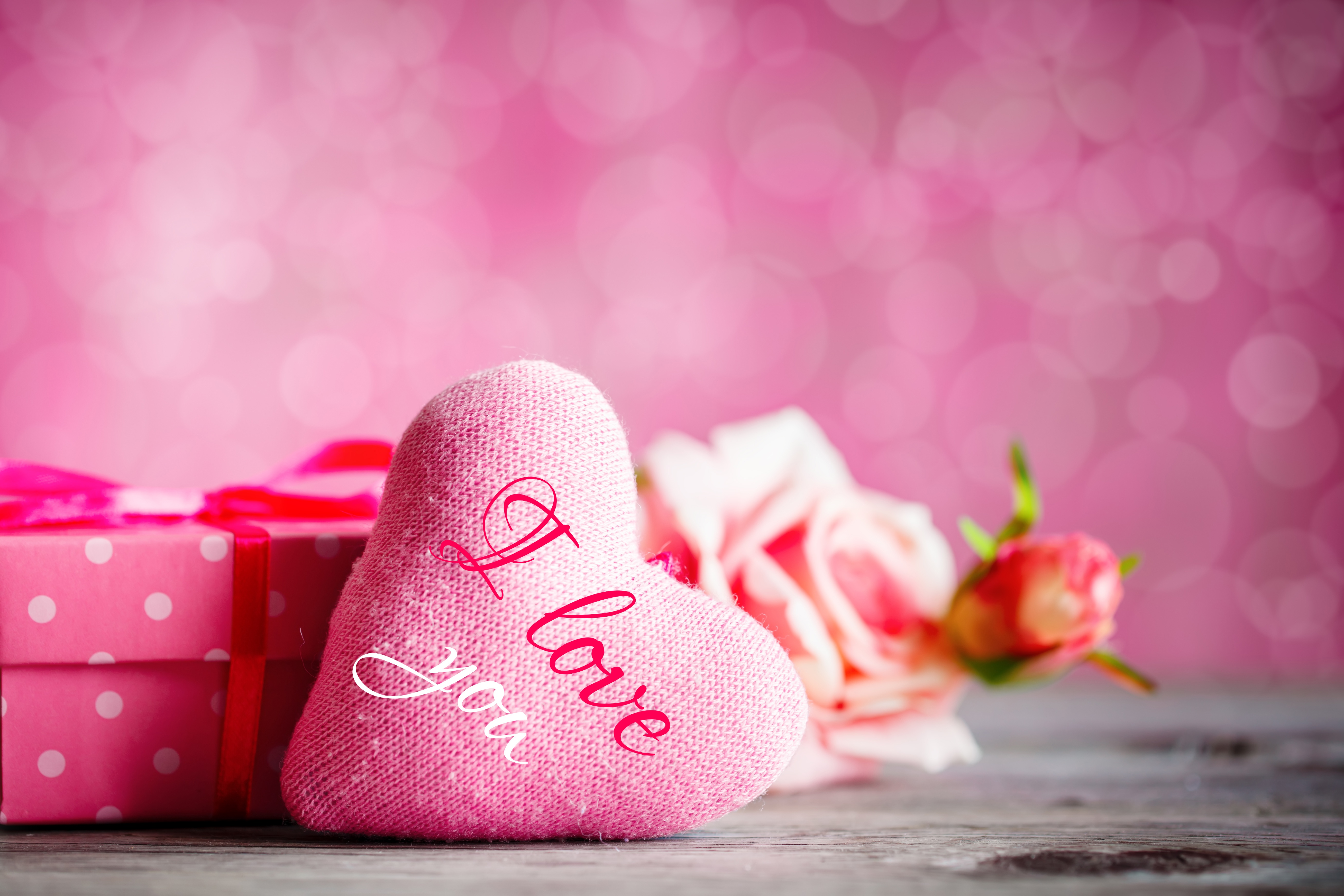 Bokeh Heart Love Valentine 039 S Day 5229x3486