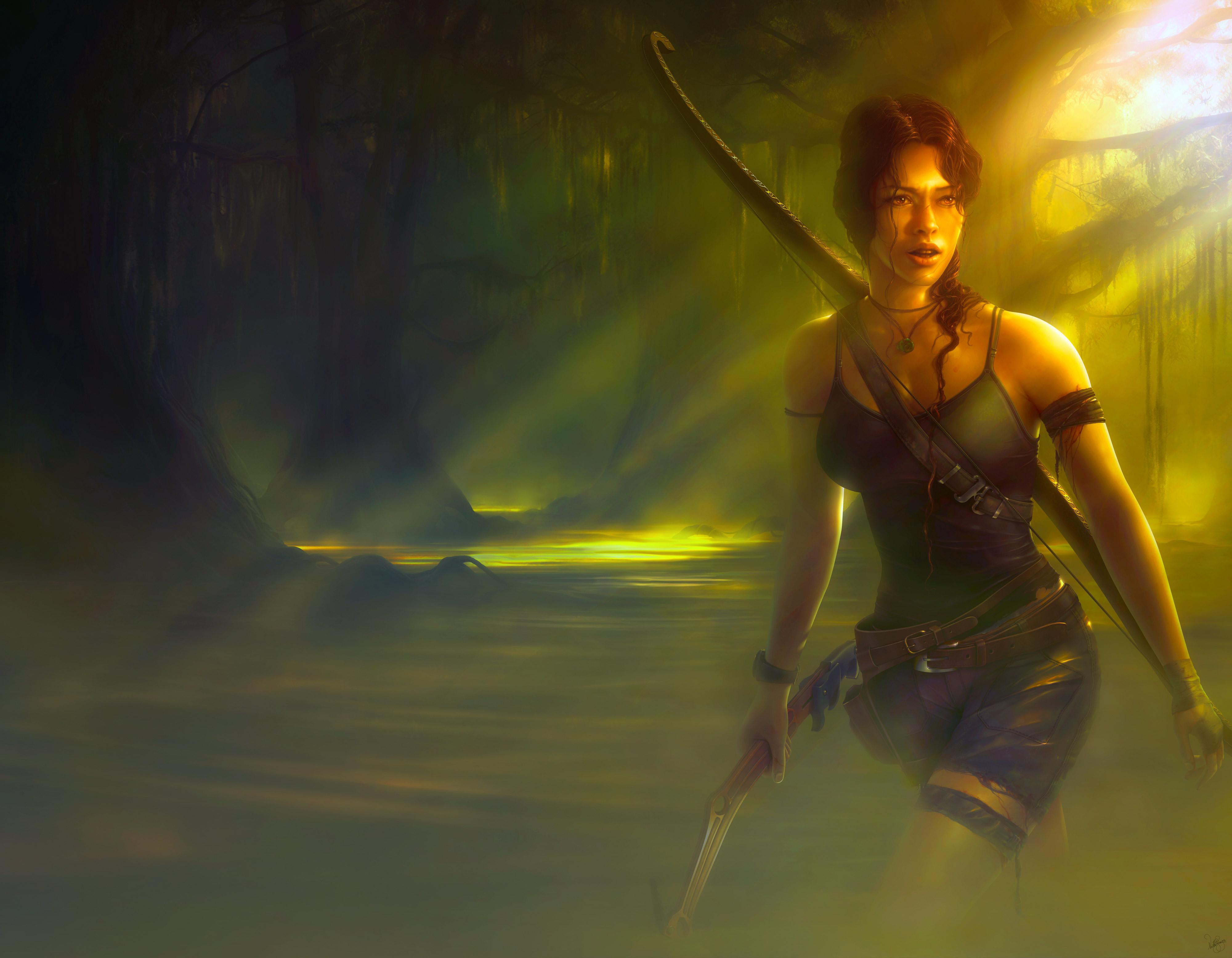 Lara Croft 4000x3111