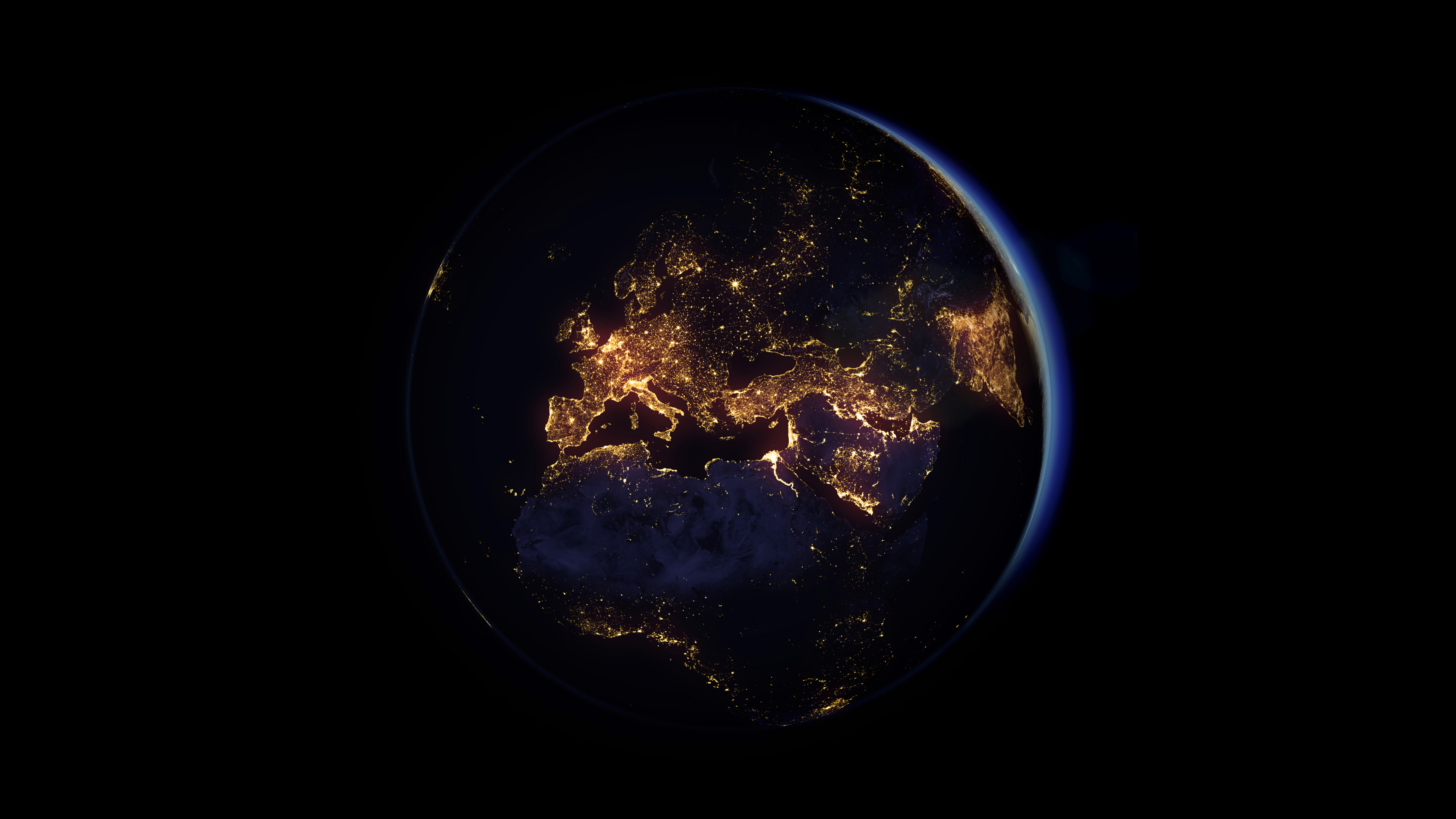 Earth From Space 5120x2880