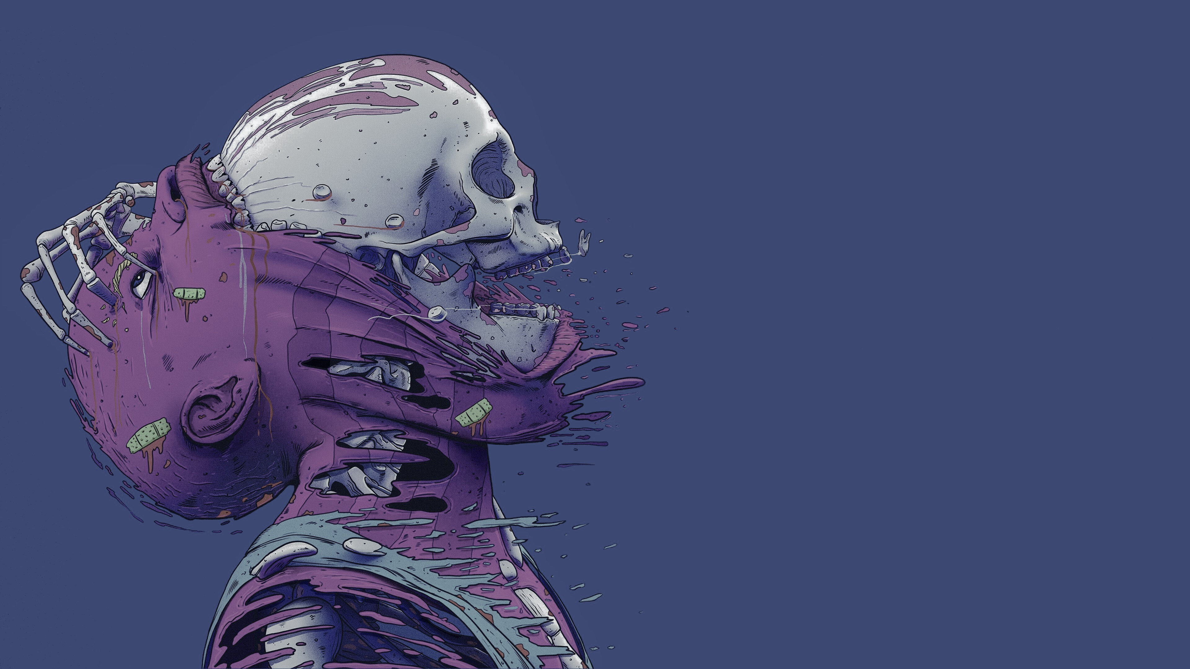 Skull Bones Death 3840x2160