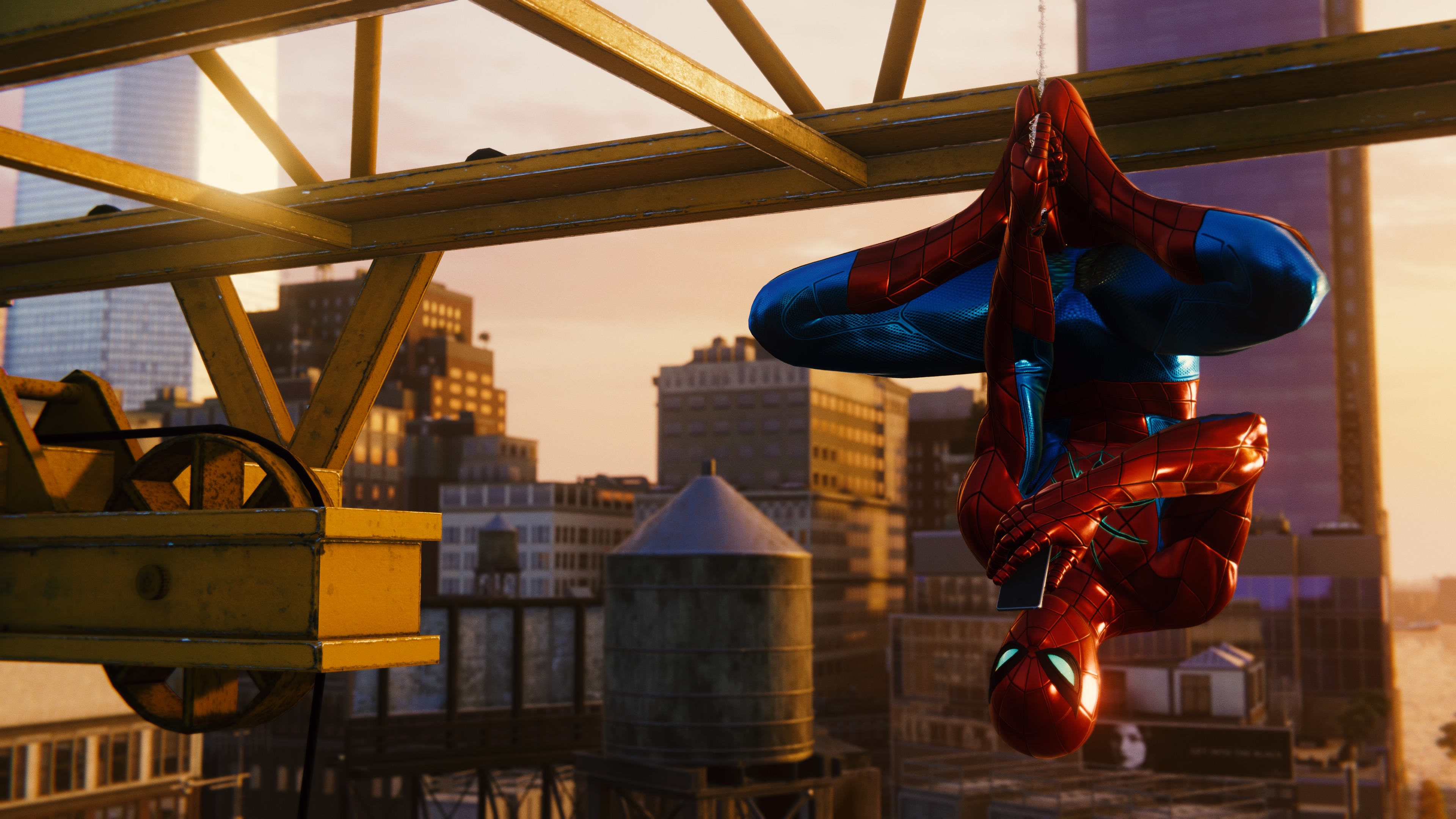 Marvel Comics Spider Man Spider Man 2018 Playstation 4 Pro 3D 3840x2160