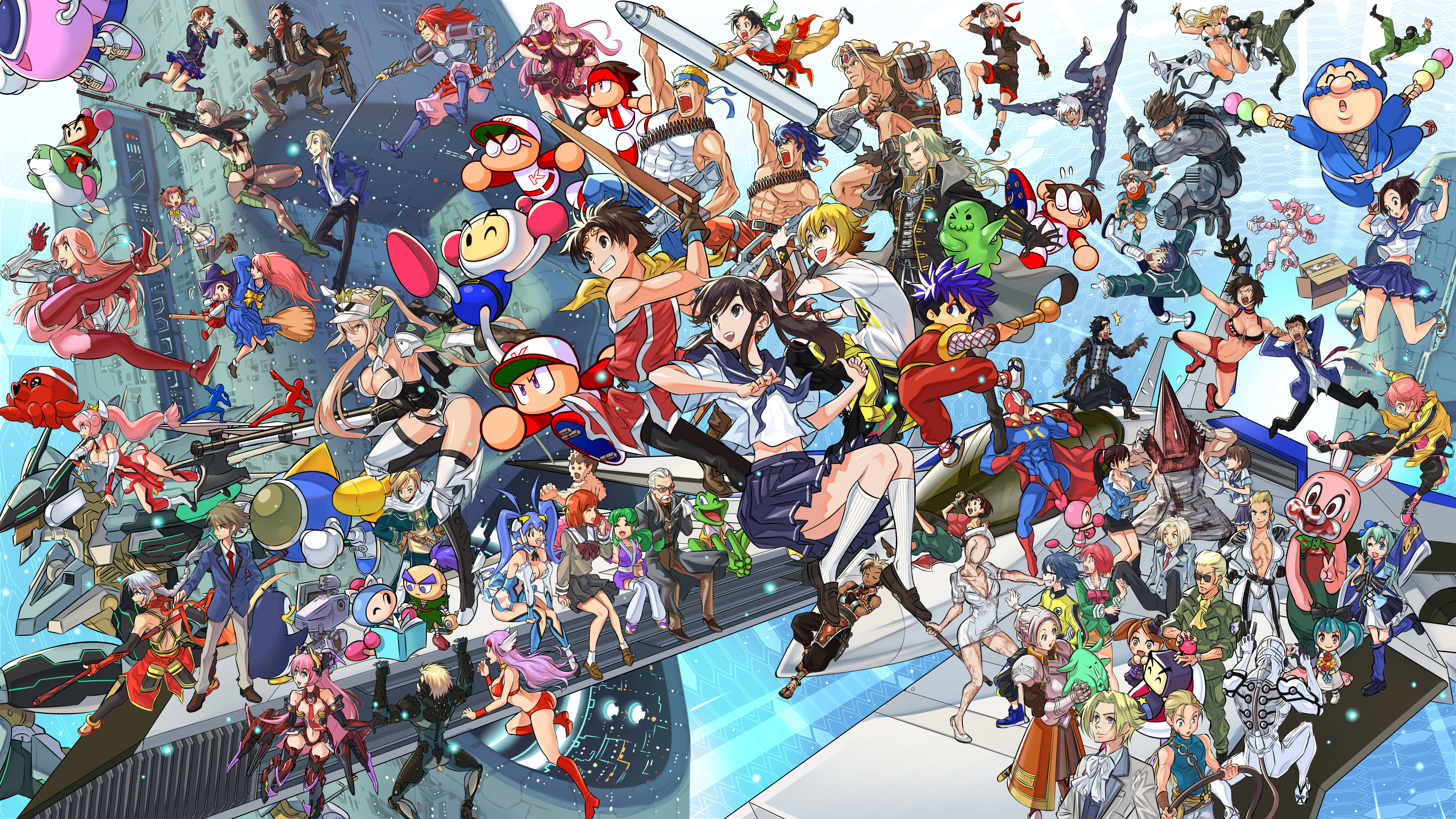 Video Game Konami 6000x3374