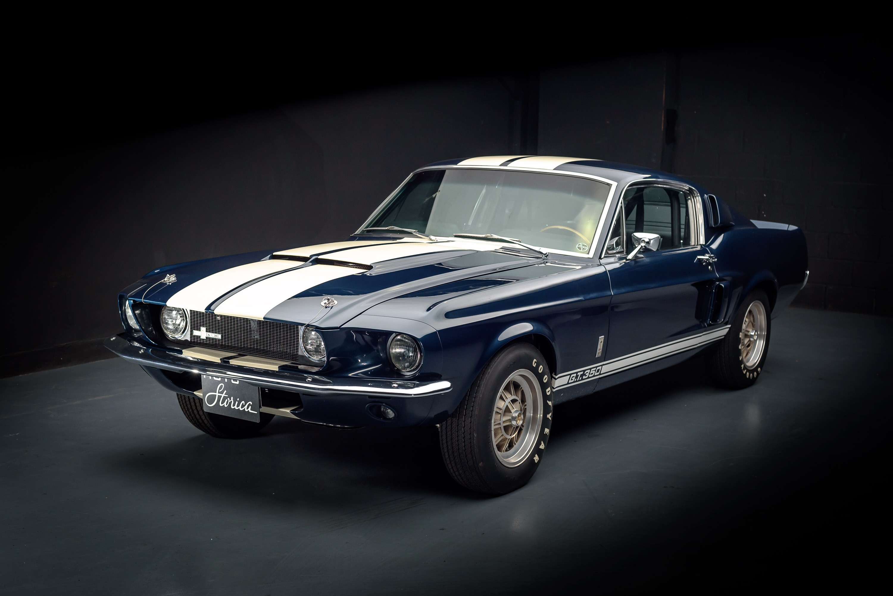 Blue Car Car Fastback Ford Shelby Gt350 Muscle Car 3000x2003