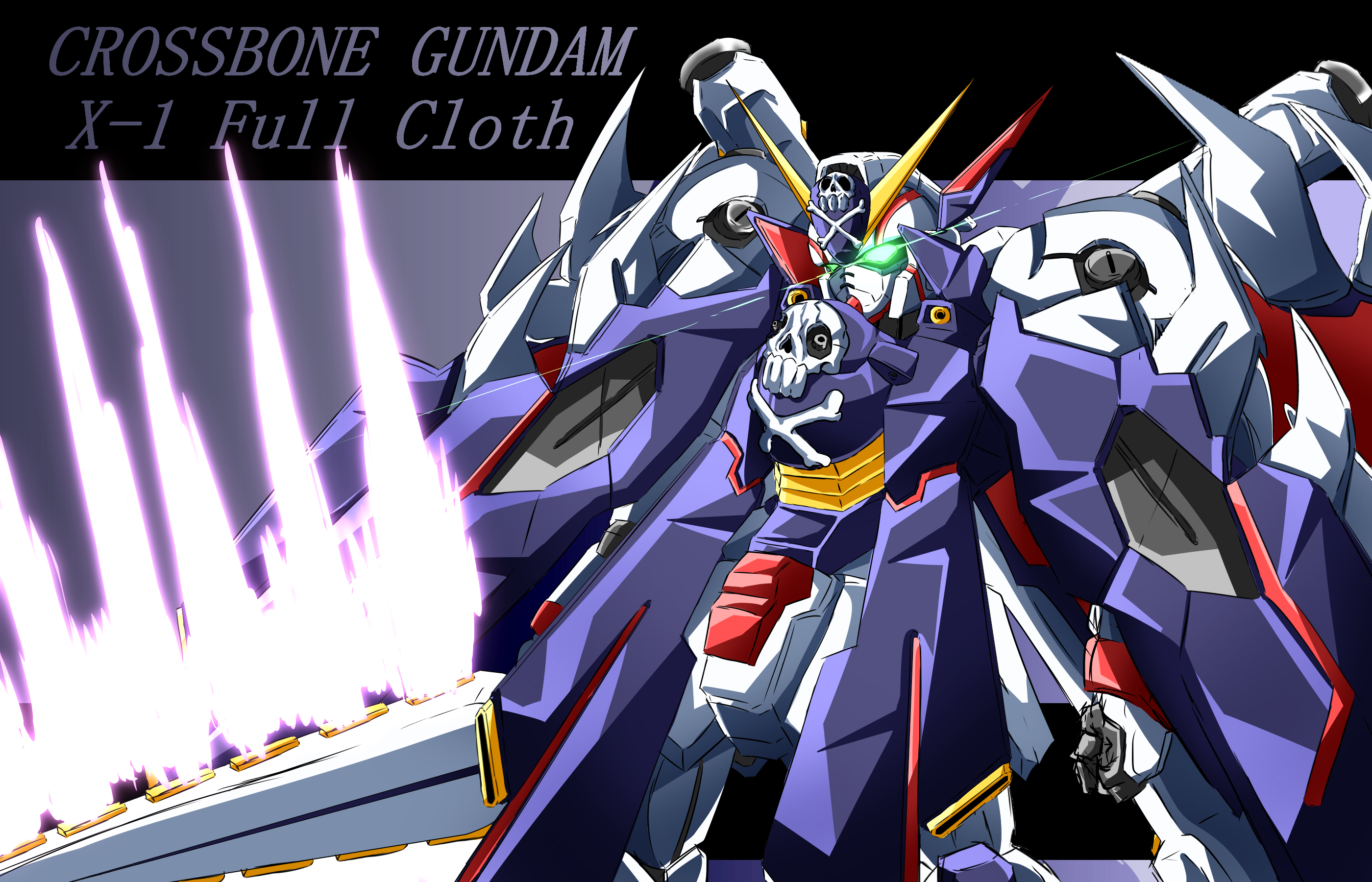 Anime Mech Gundam Super Robot Wars Mobile Suit Crossbone Gundam Crossbone Gundam X 1 Full Cloth Artw 2800x1800