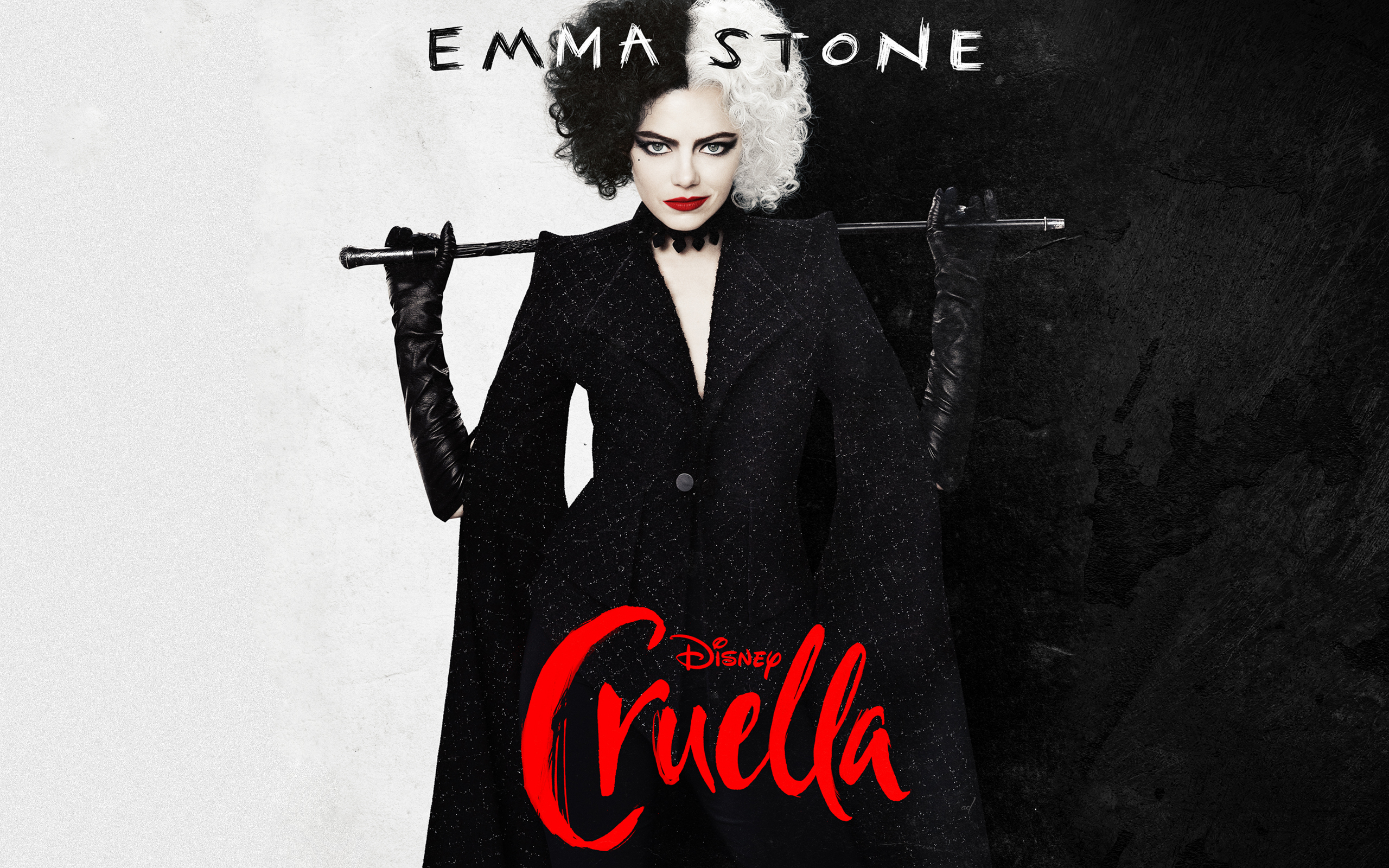 Emma Stone Actress Cruella De Vil 2560x1600