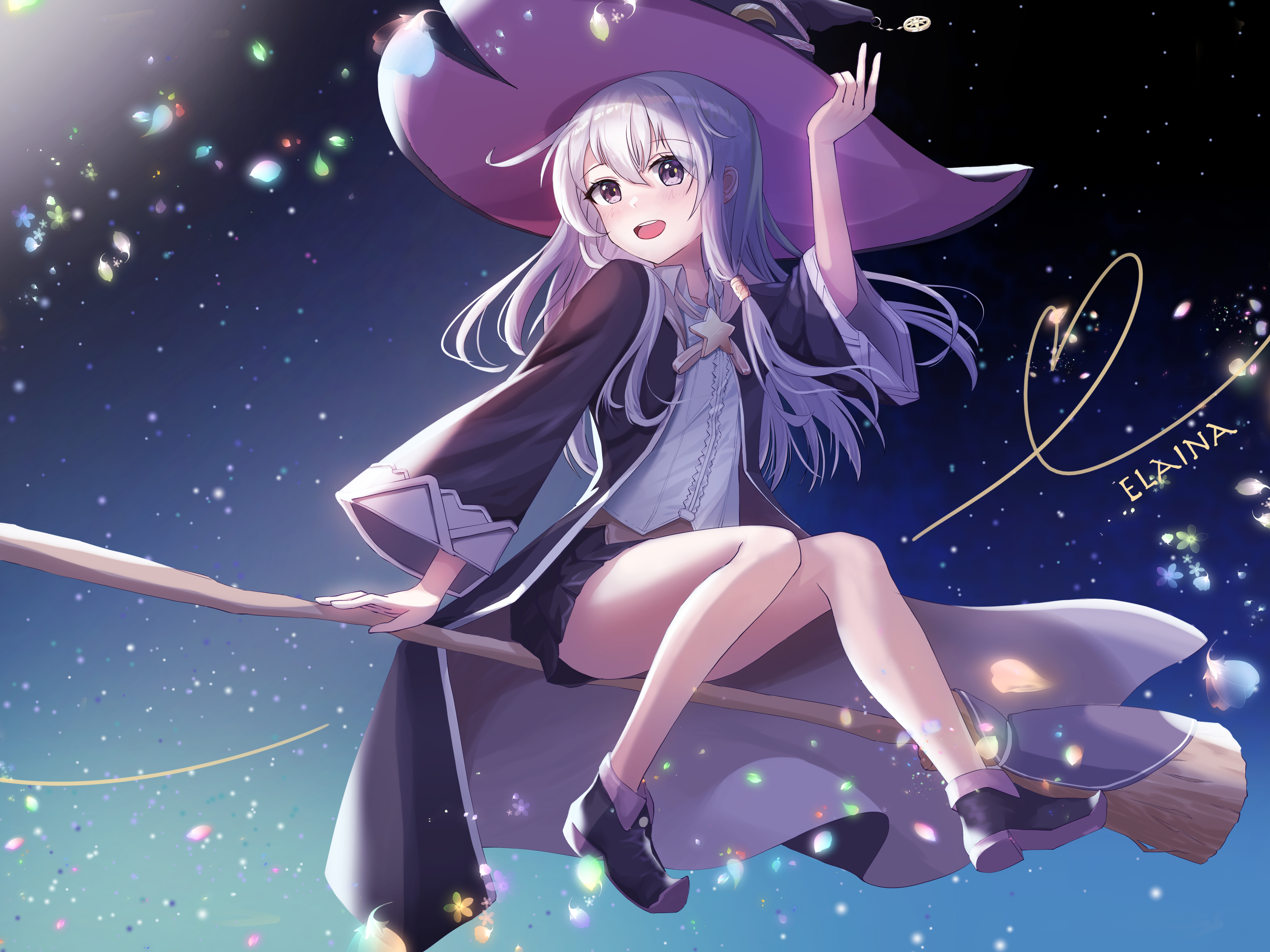 Wandering Witch The Journey of Elaina Live Wallpaper  1920x1080  Rare  Gallery HD Live Wallpapers