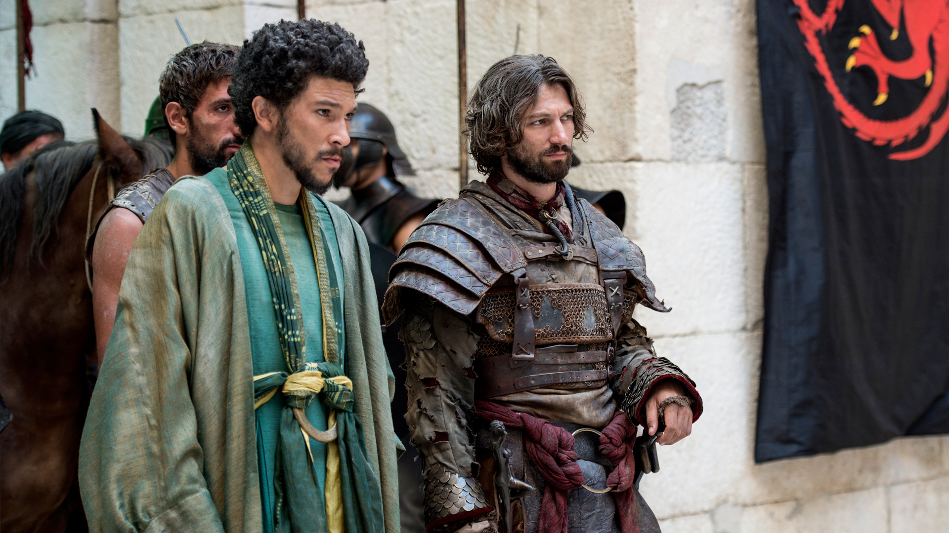 Daario Naharis Hizdahr Zo Loraq Michiel Huisman Joel Fry 1920x1080