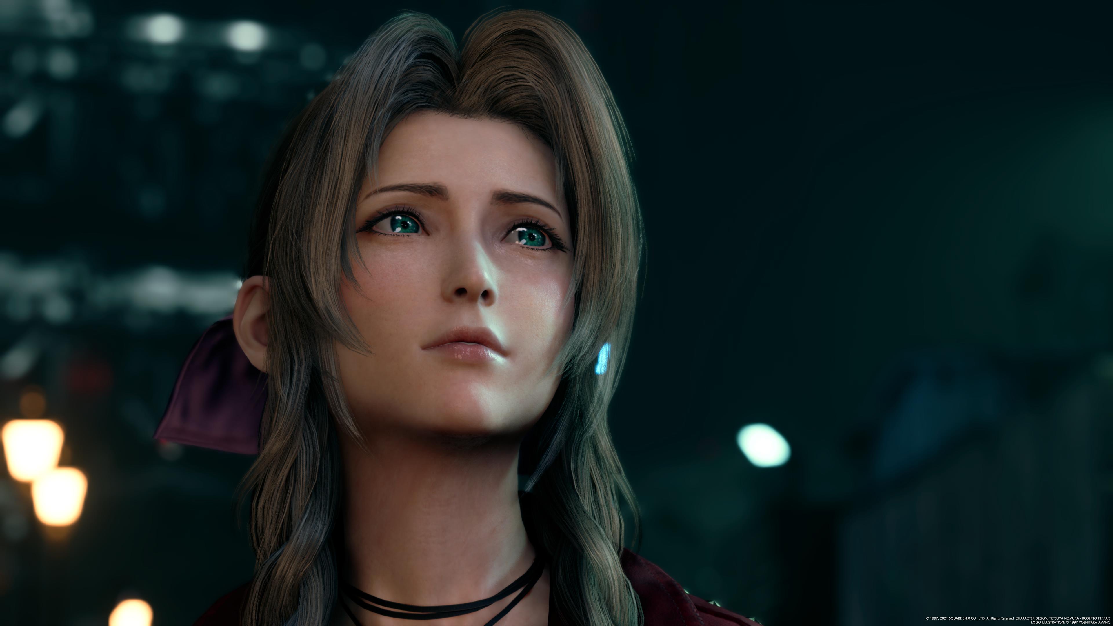 Aerith Gainsborough Final Fantasy Vii Square Enix Video Games Final Fantasy Vii Remake 3840x2160