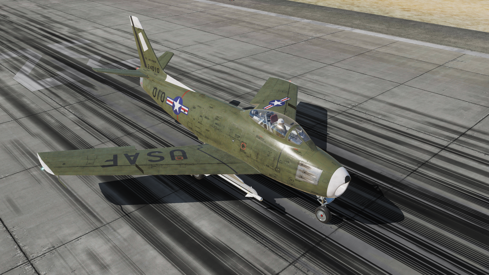 Digital Combat Simulator F 86 Sabre Aircraft Airplane 1920x1080