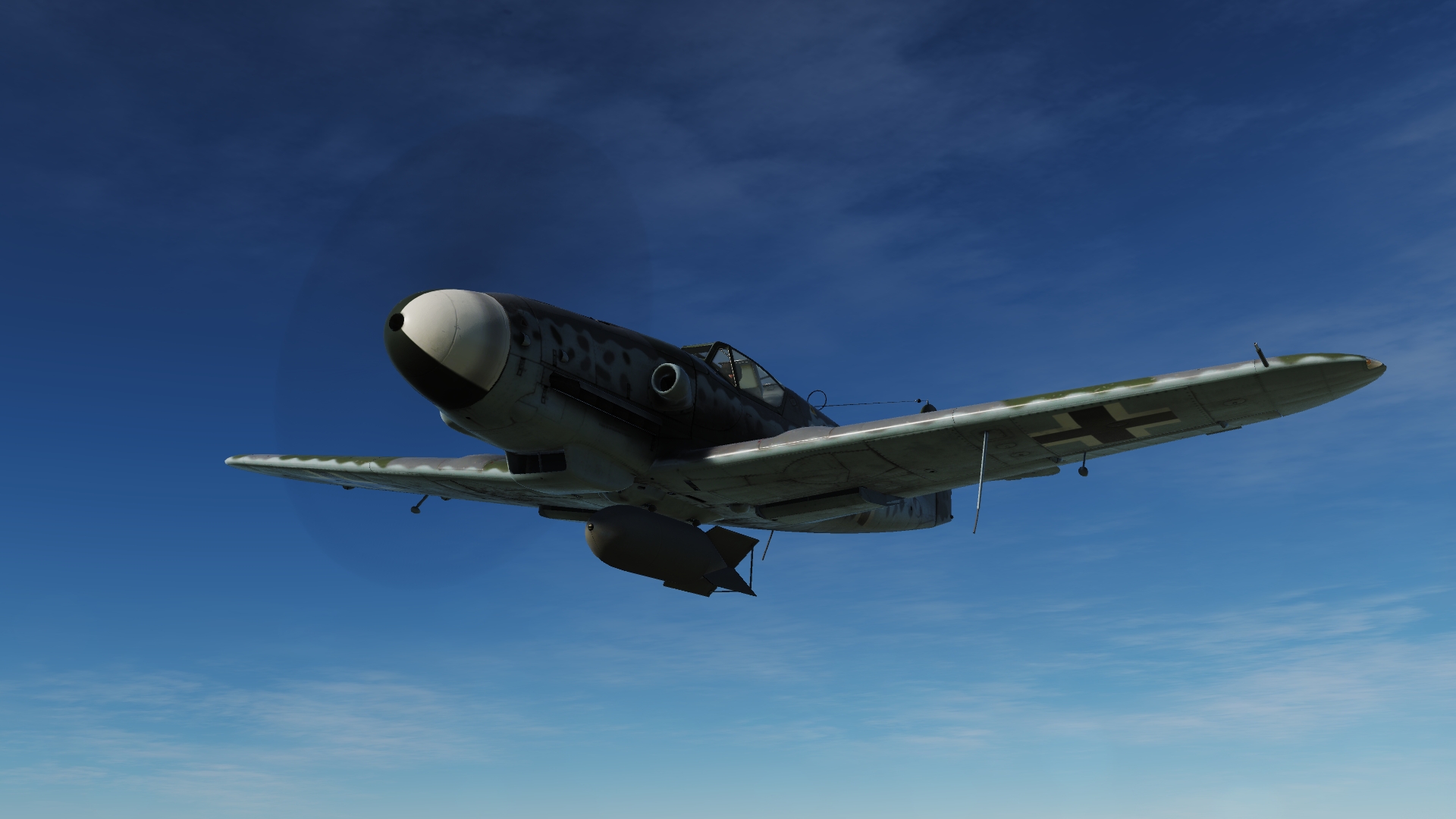 Digital Combat Simulator Dcs World Bf109 Messerschmitt Aircraft Airplane Video Games 1920x1080