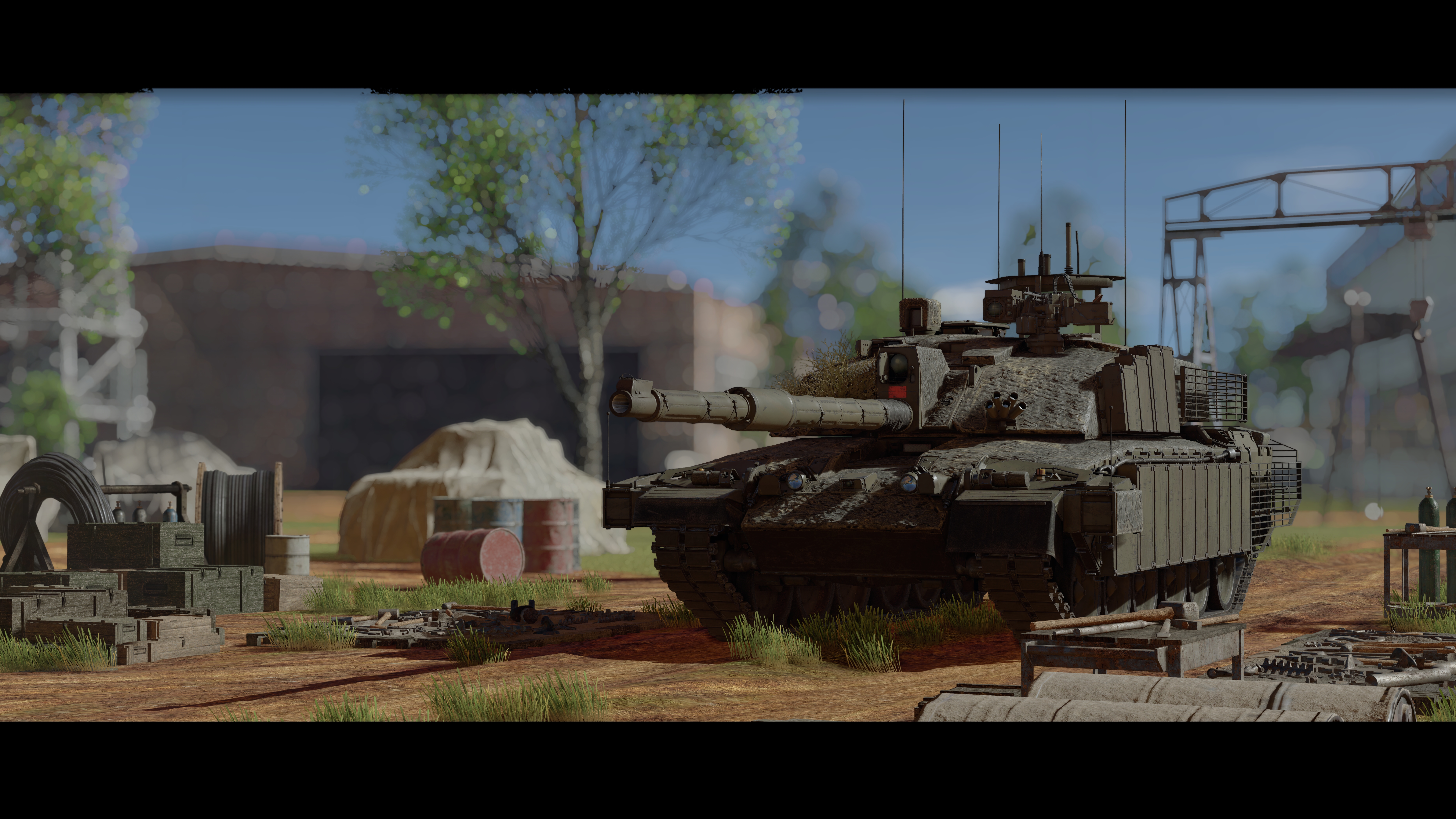 Challenger 2 Tank War 7680x4320