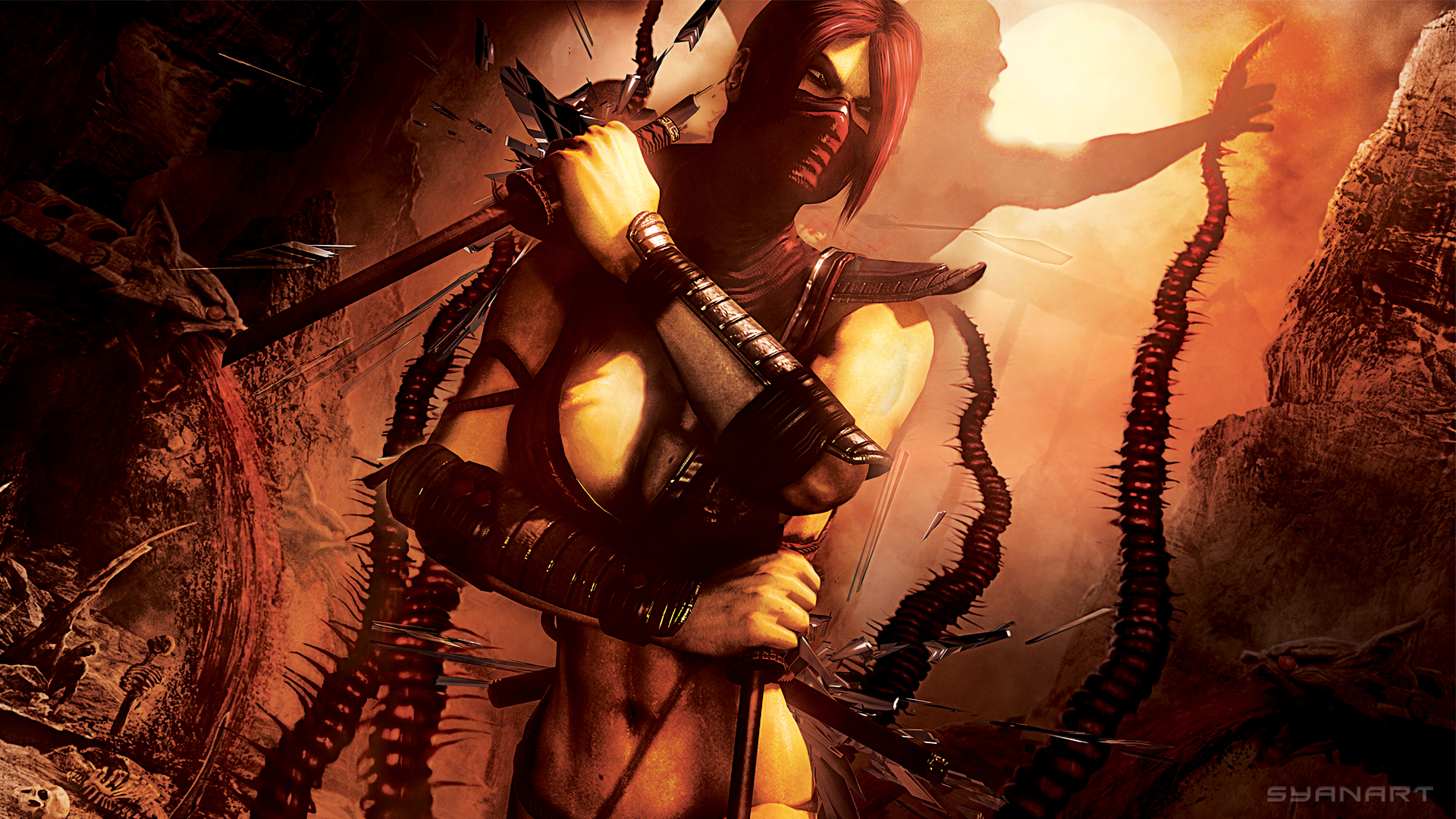 Skarlet Mortal Kombat 1920x1080
