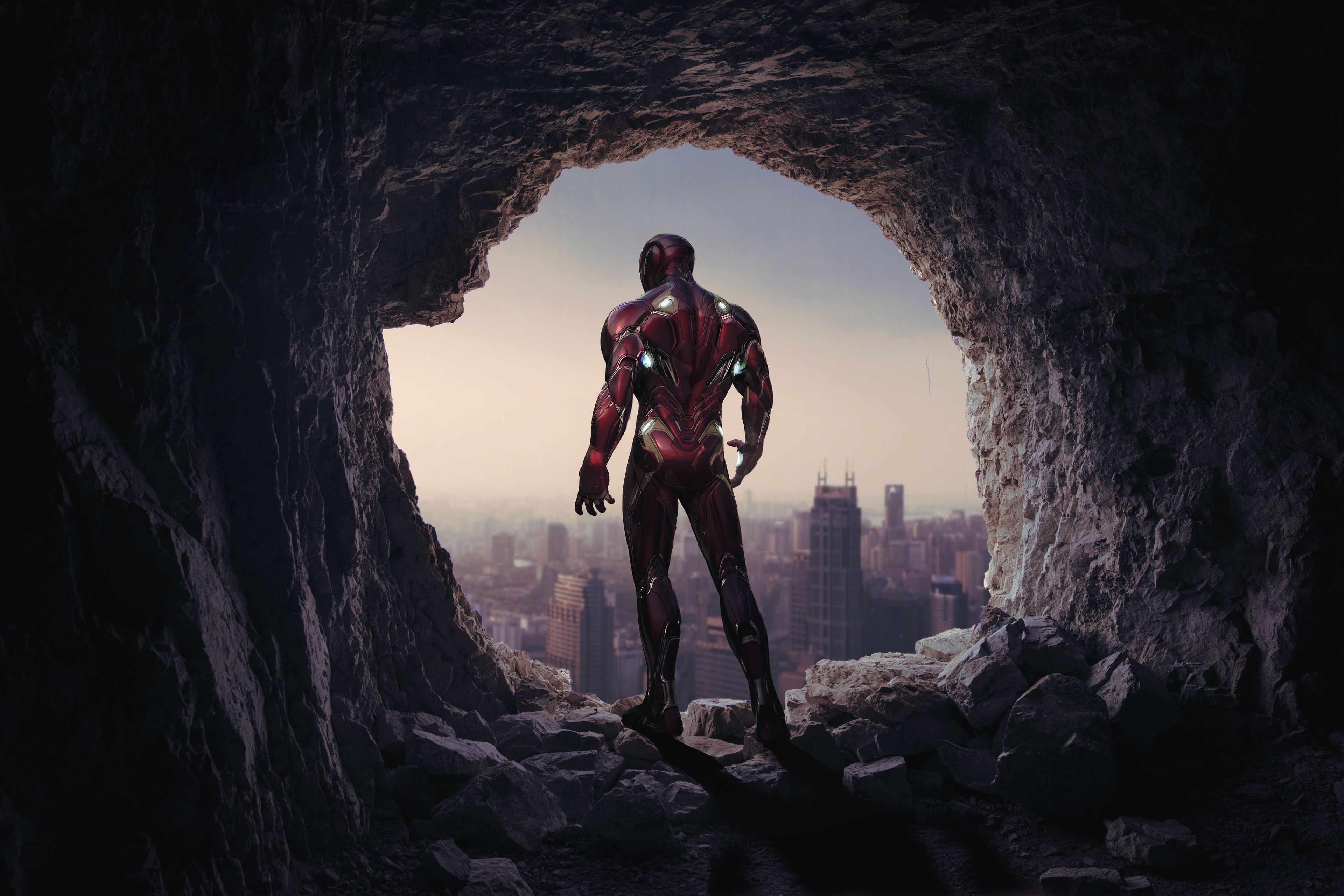 Iron Man Avengers Endgame Marvel Comics Superhero 3840x2561