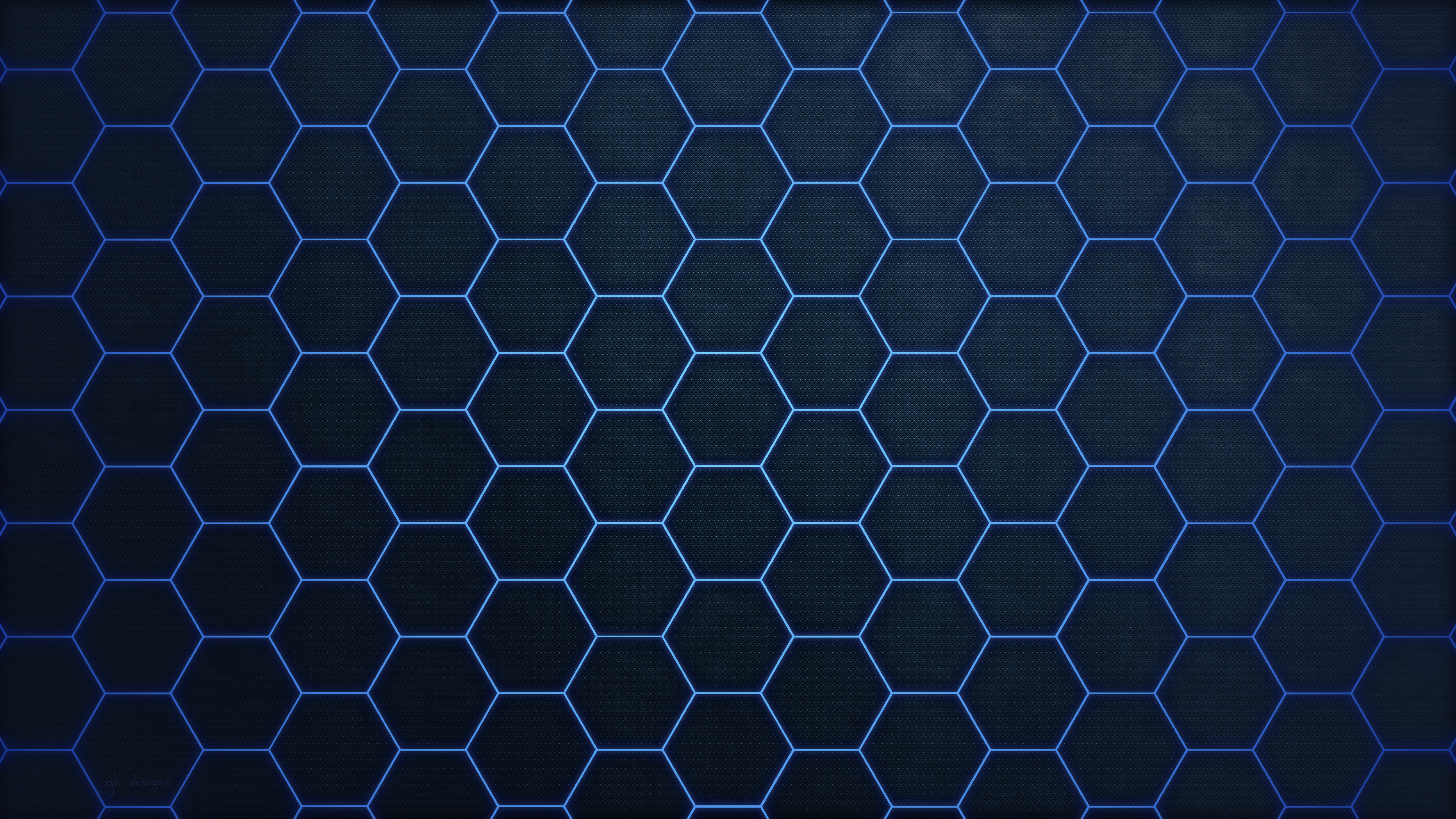 Abstract Starkiteckt Hexagon 5120x2880